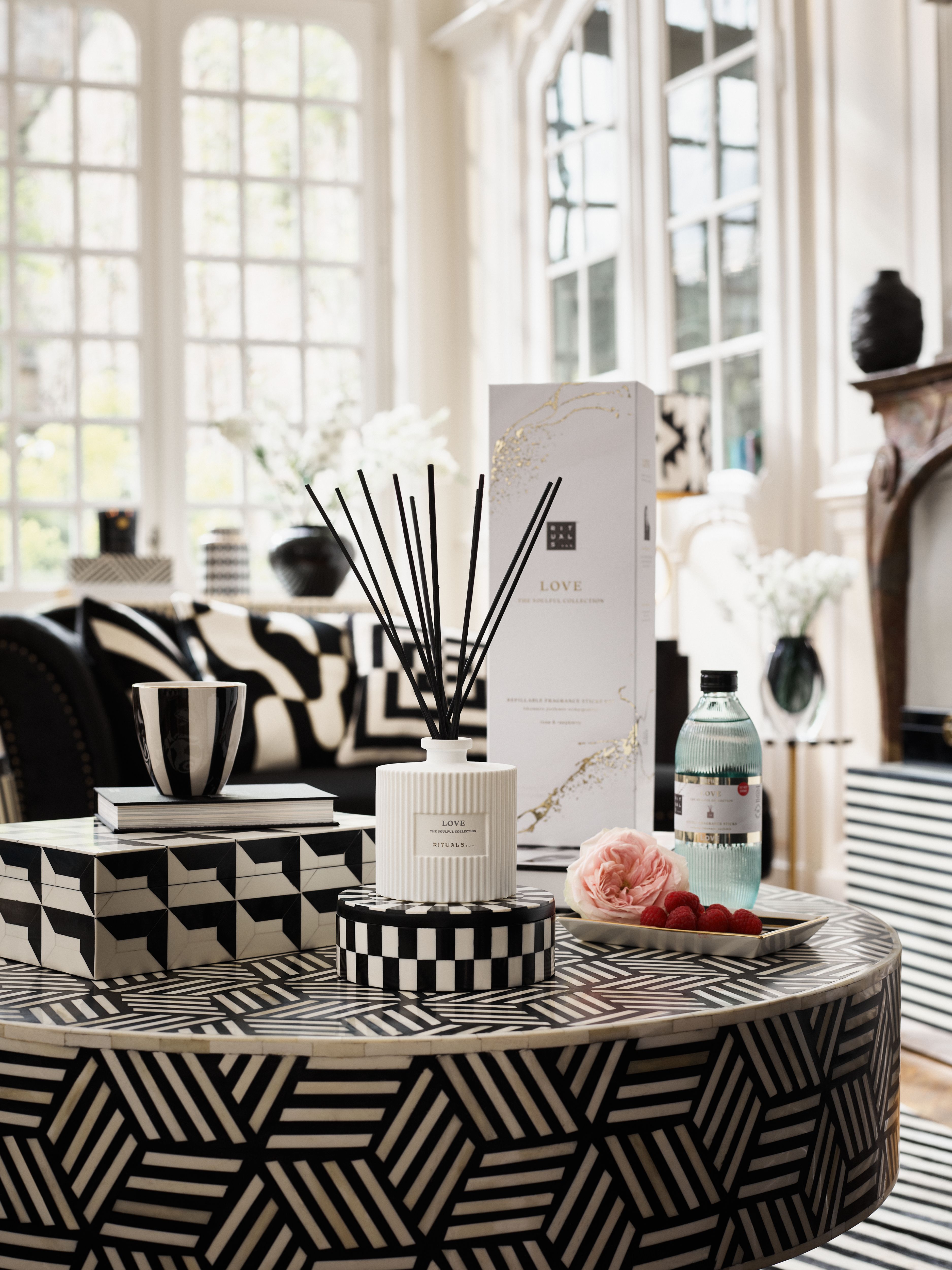 Love - Fragrance Sticks Set Lifestyle with Product