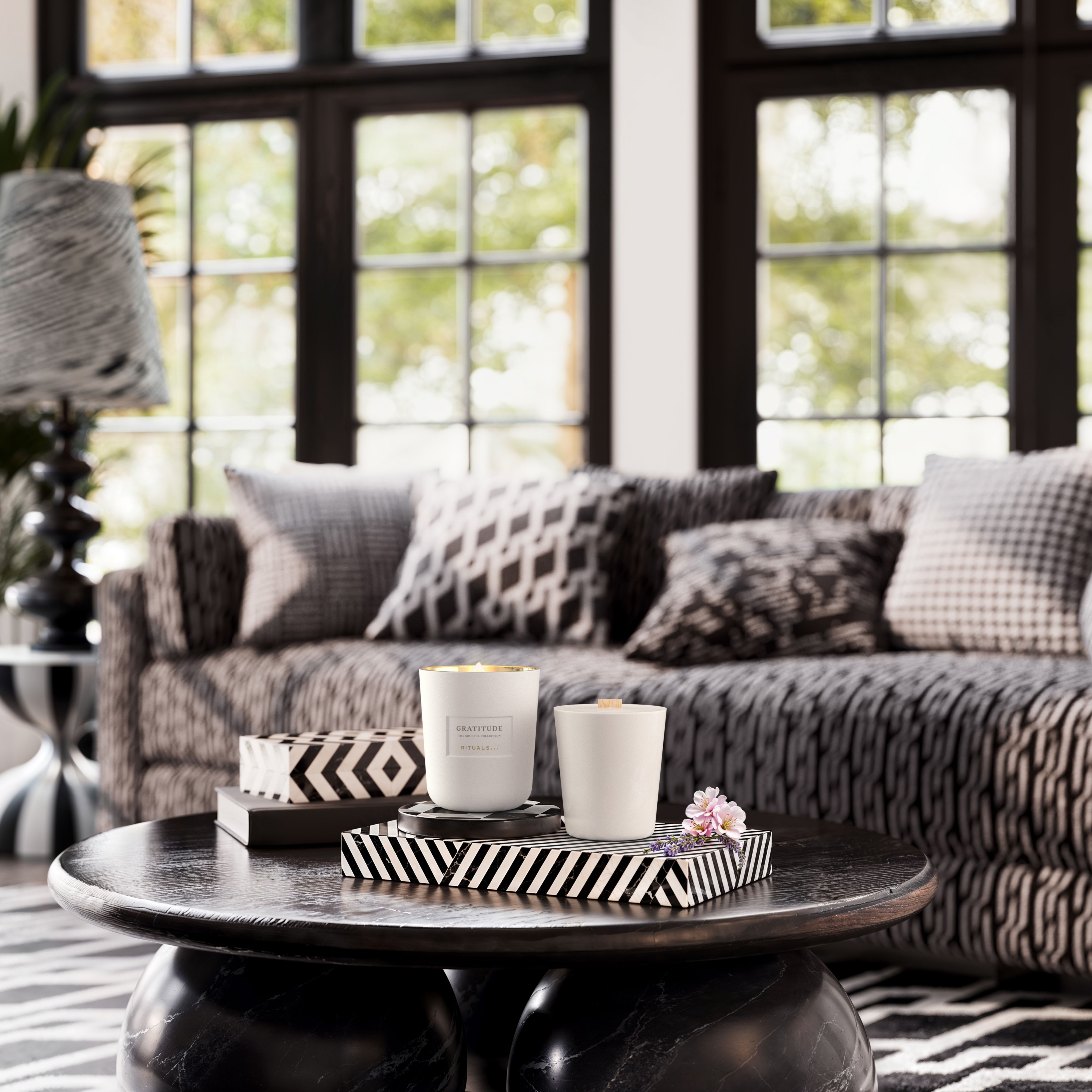 Gratitude - Refill Scented Candle 360g Lifestyle with Product