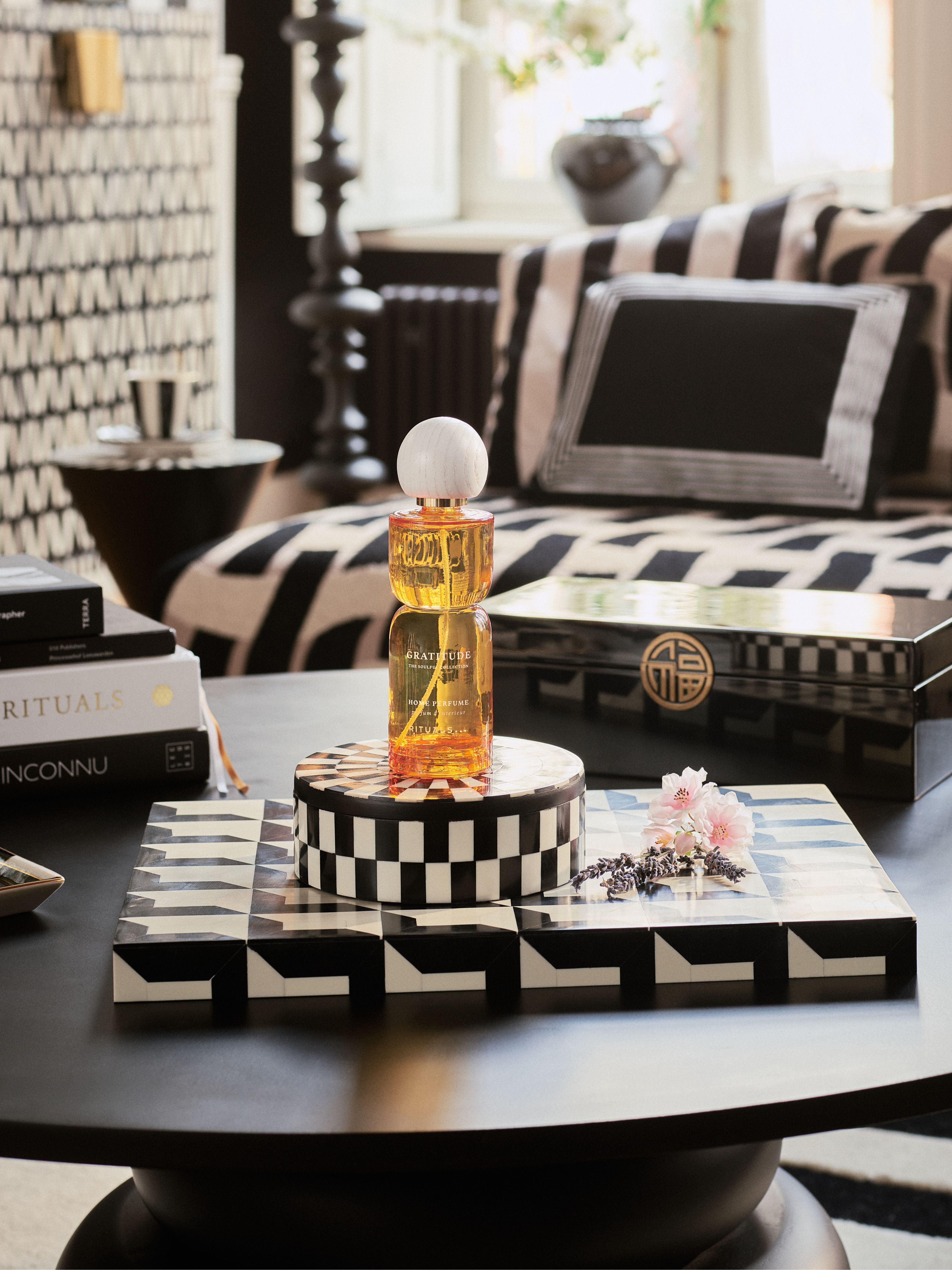 Gratitude - Home Perfume 200ml Lifestyle with Product