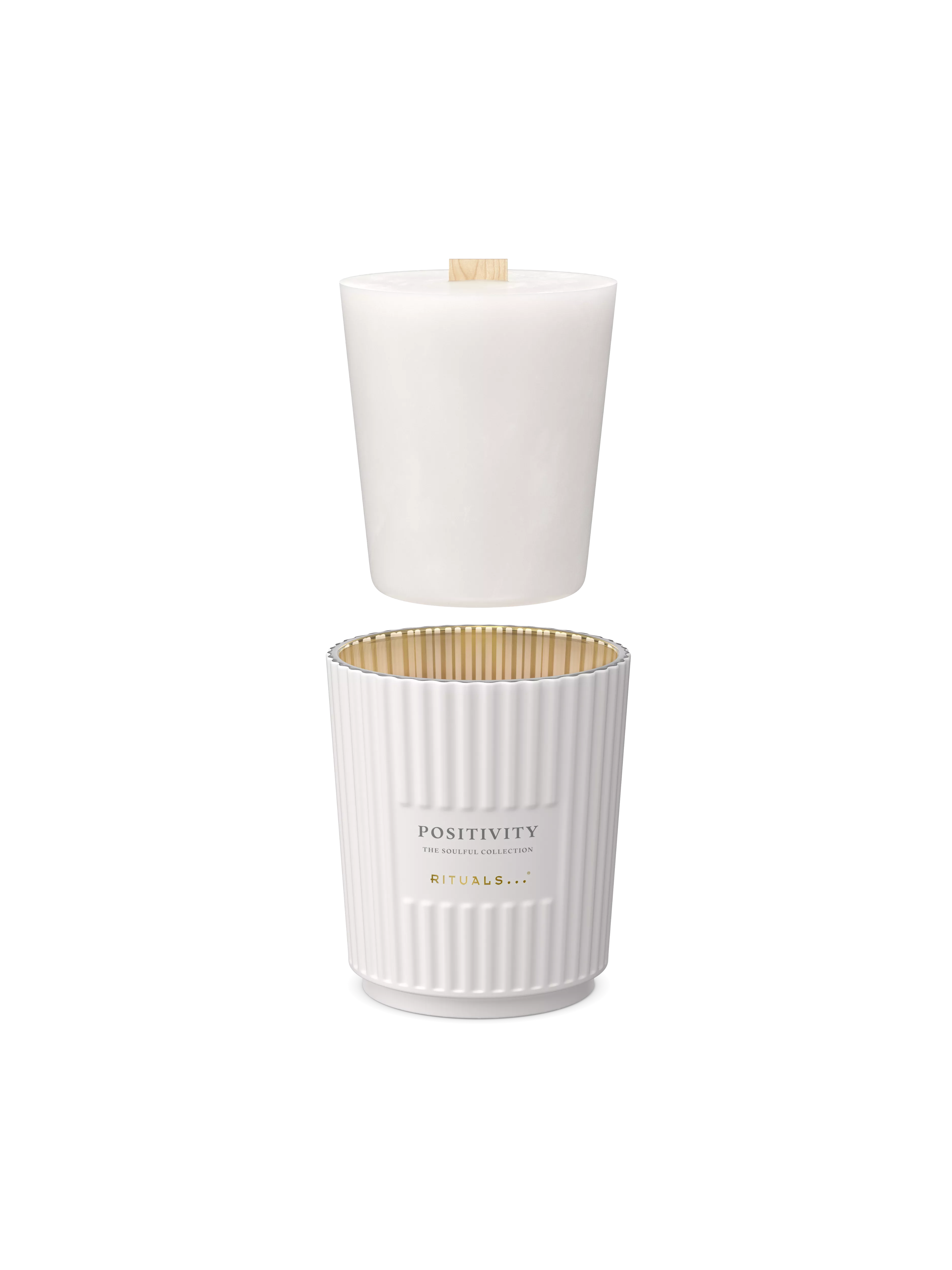 duftlys refill, thesoulfulcollection, White, 360 gr, RITUALS