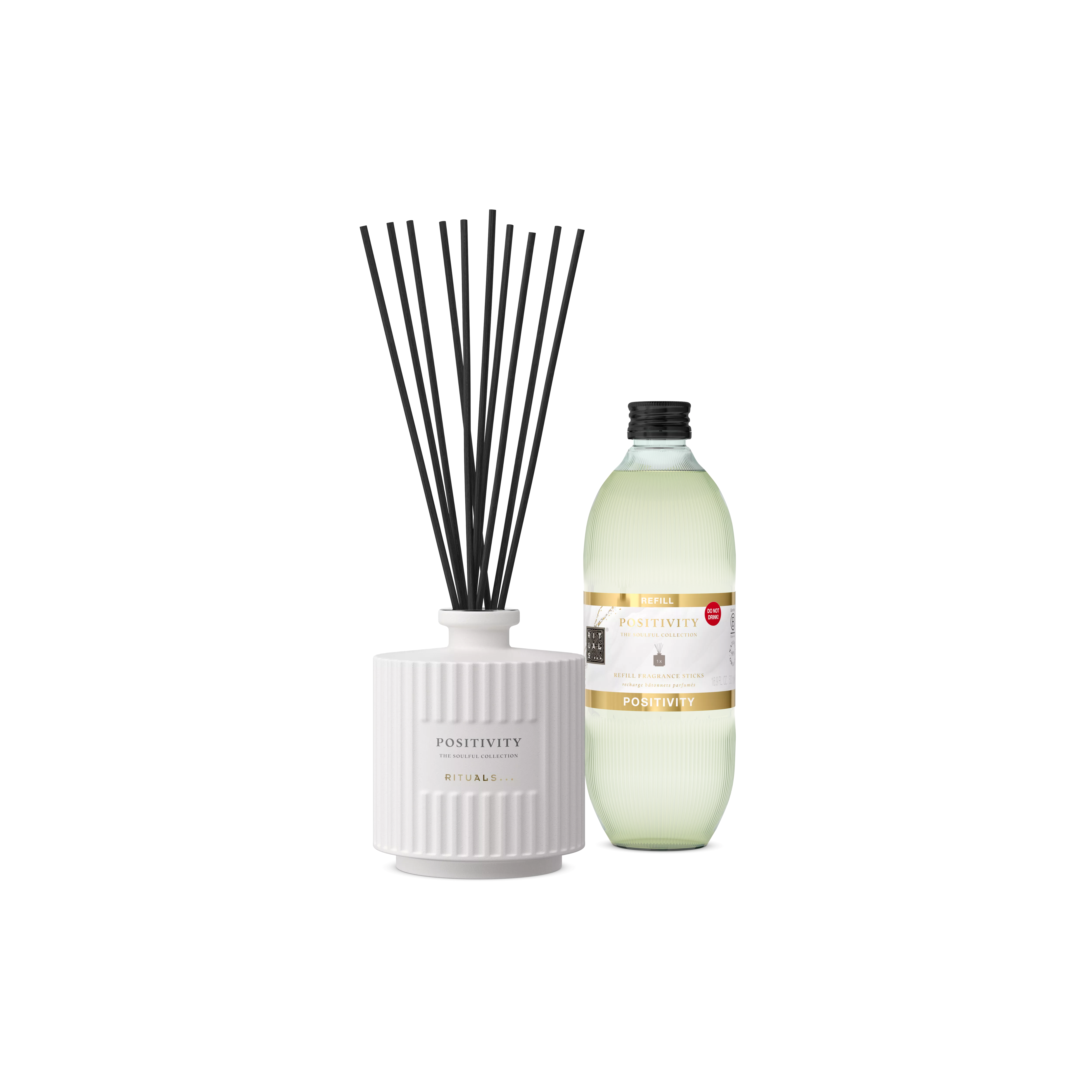 комплект парфюмни пръчици за многократно пълнене, thesoulfulcollection, White, 500 ml, RITUALS