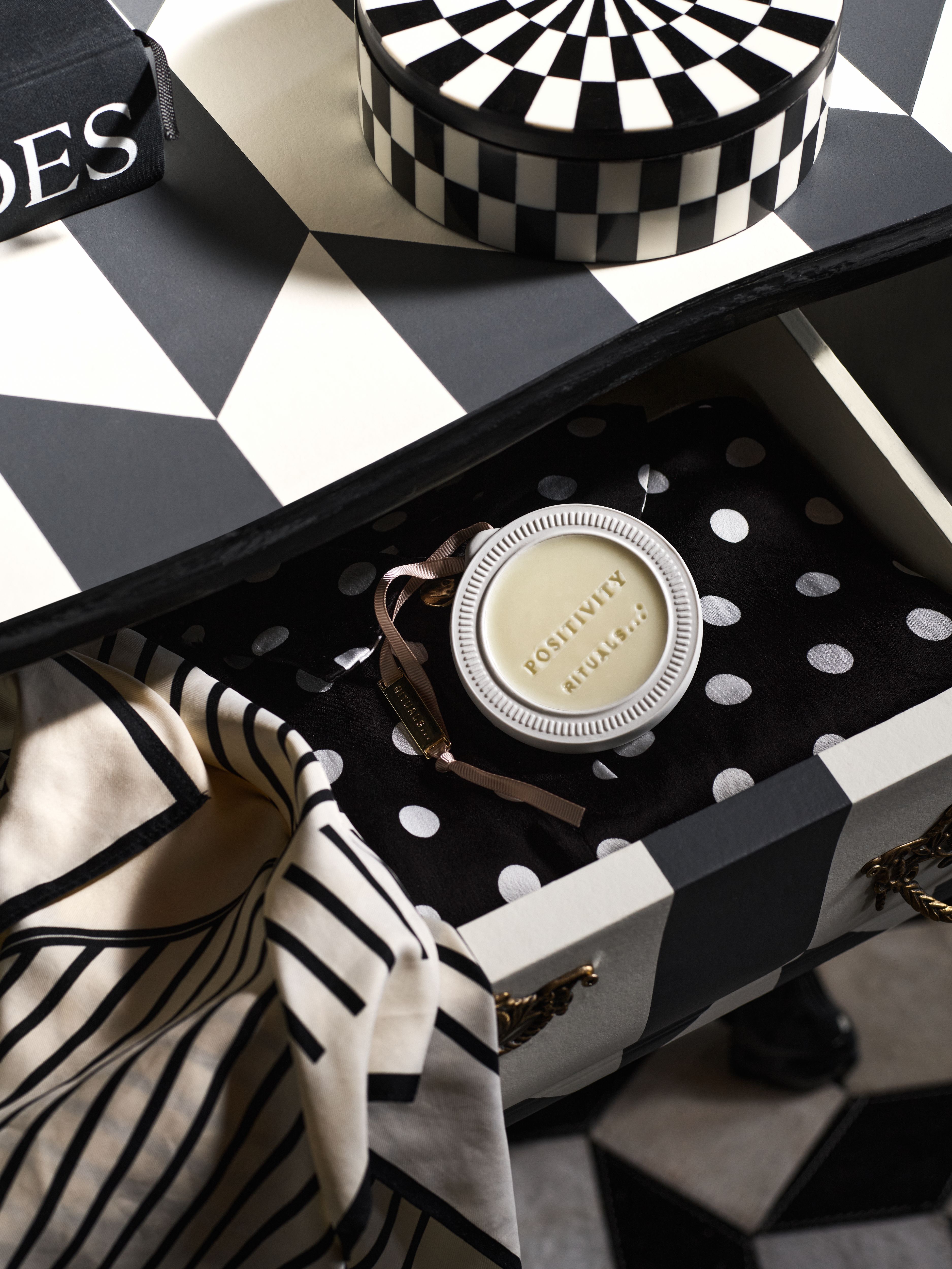 Positivity - Wardrobe Fragrance Lifestyle with Product