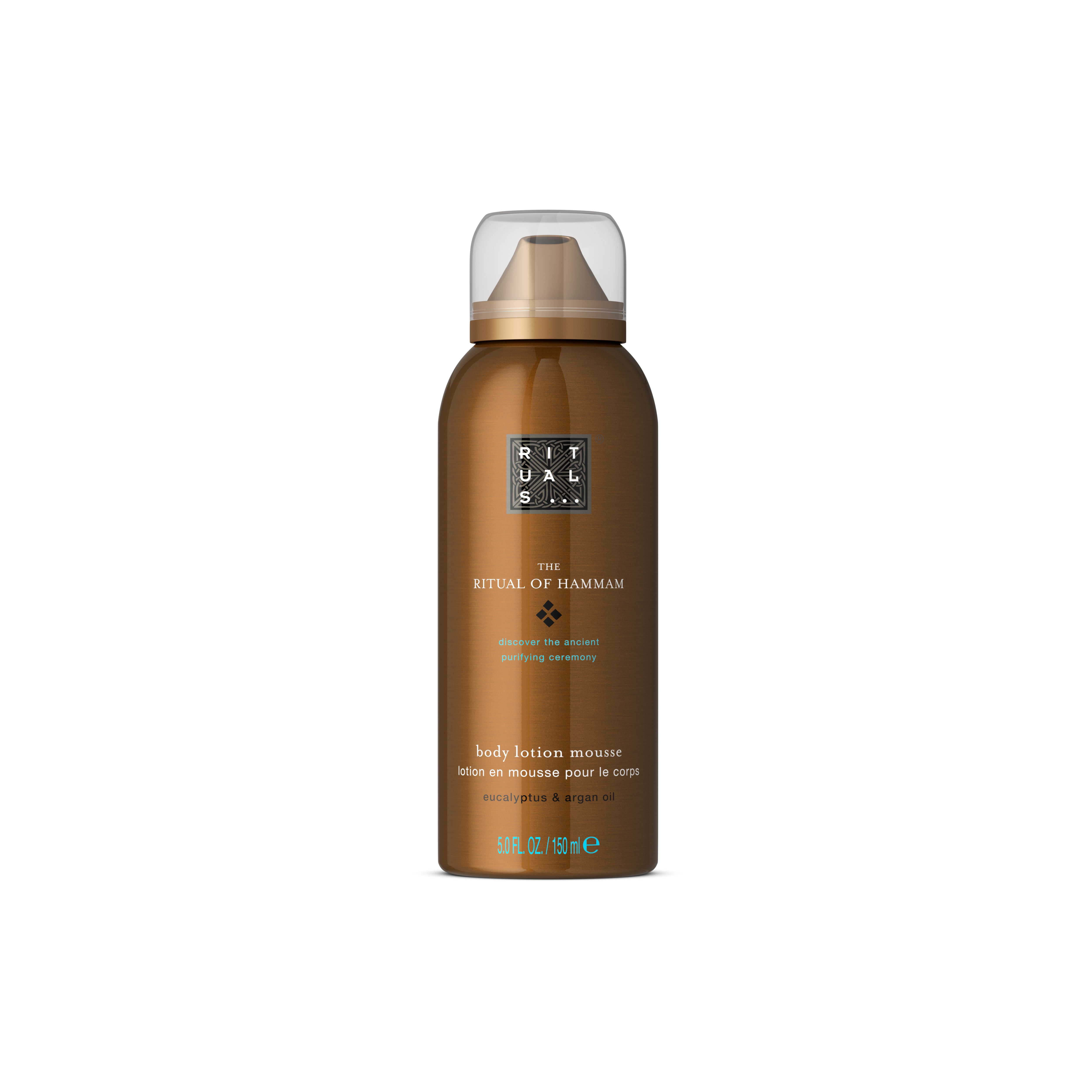 lotion en mousse nourrissante pour le corps, hammam, Blue, 150 ml, RITUALS