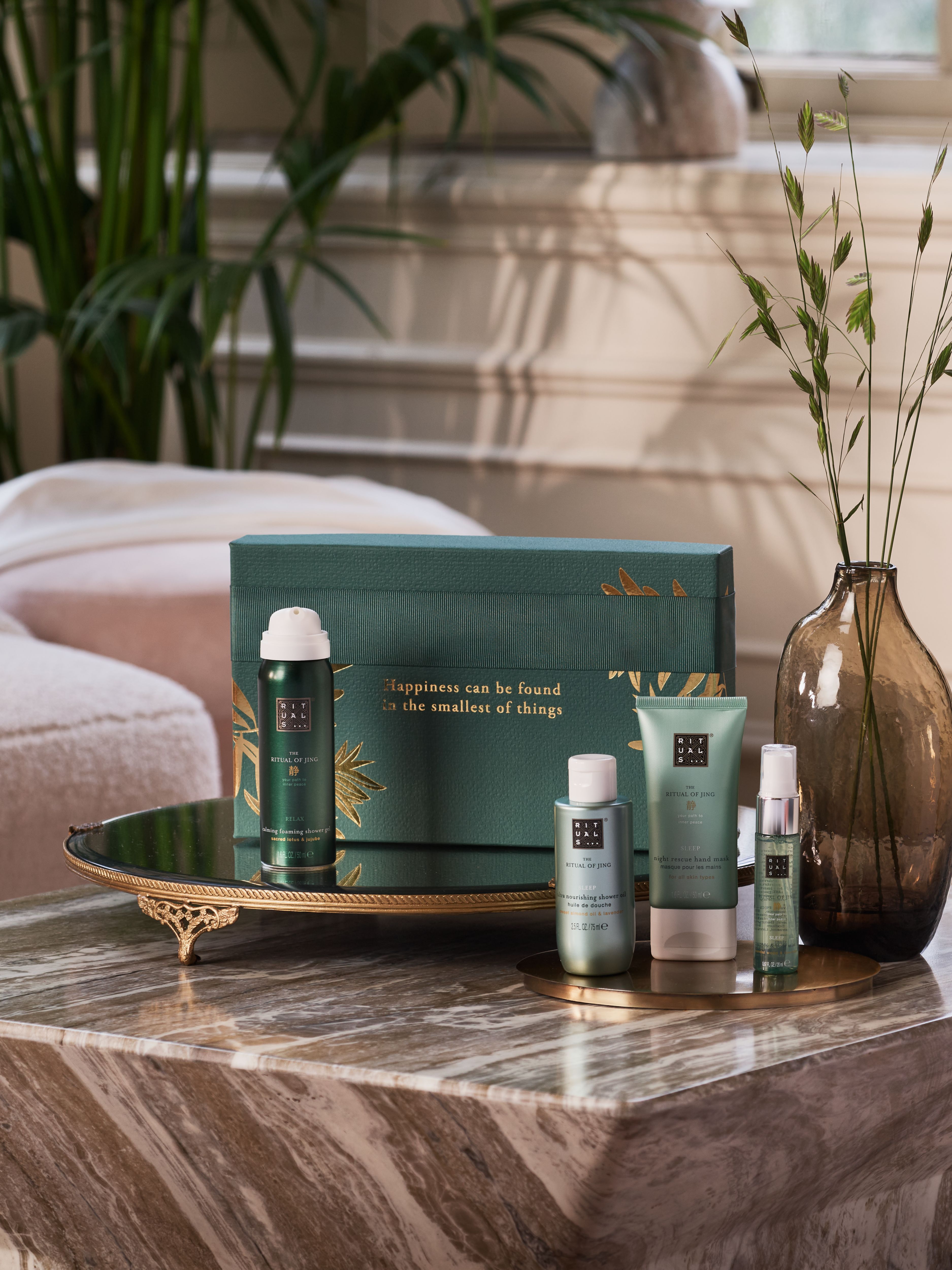 The Ritual of Jing - Small Gift Set 2024 Lifestyle with Closed Pack