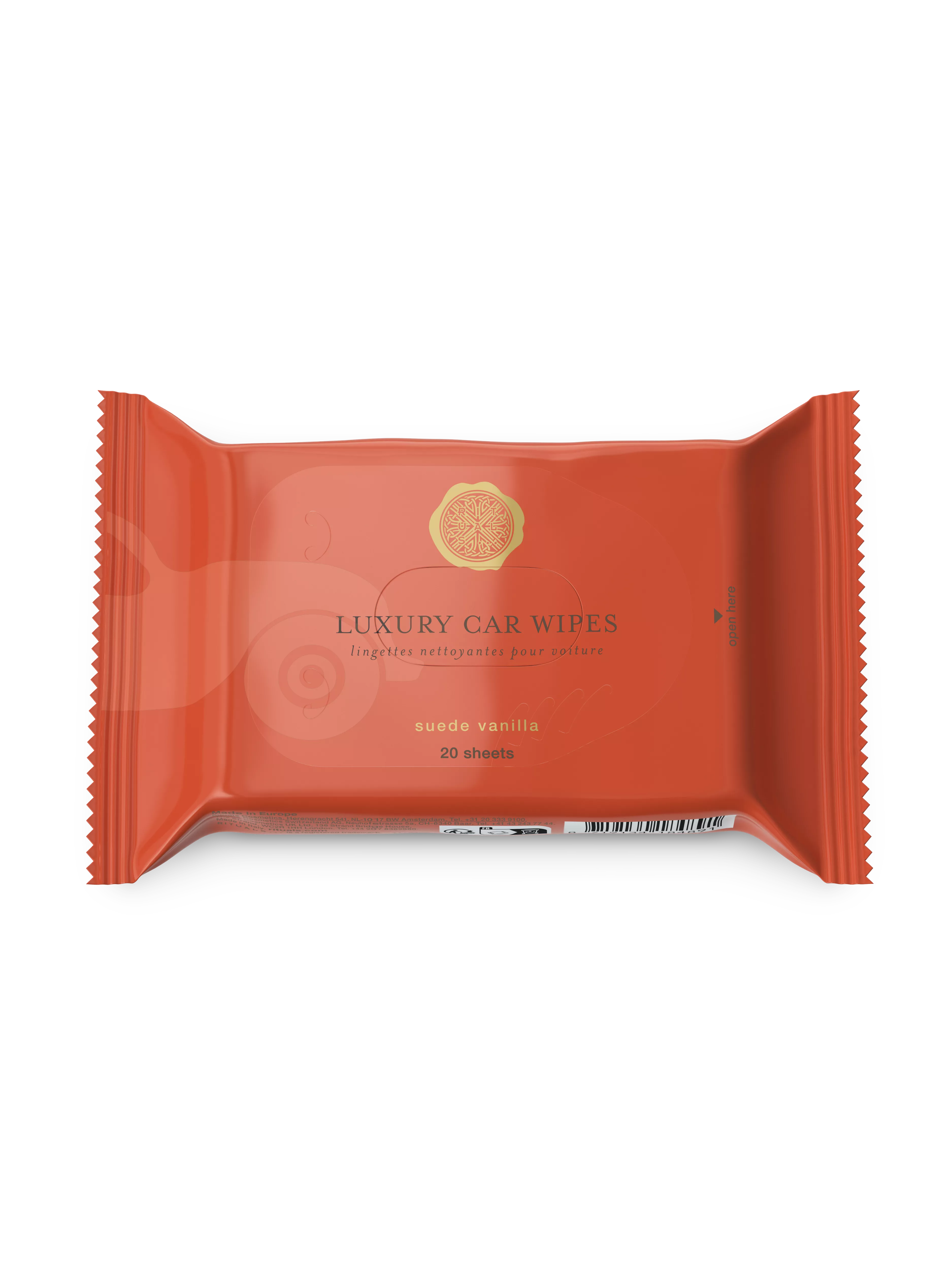 car interior cleaning wipes, privatecollection, Brown, 20 x 1 gr, RITUALS