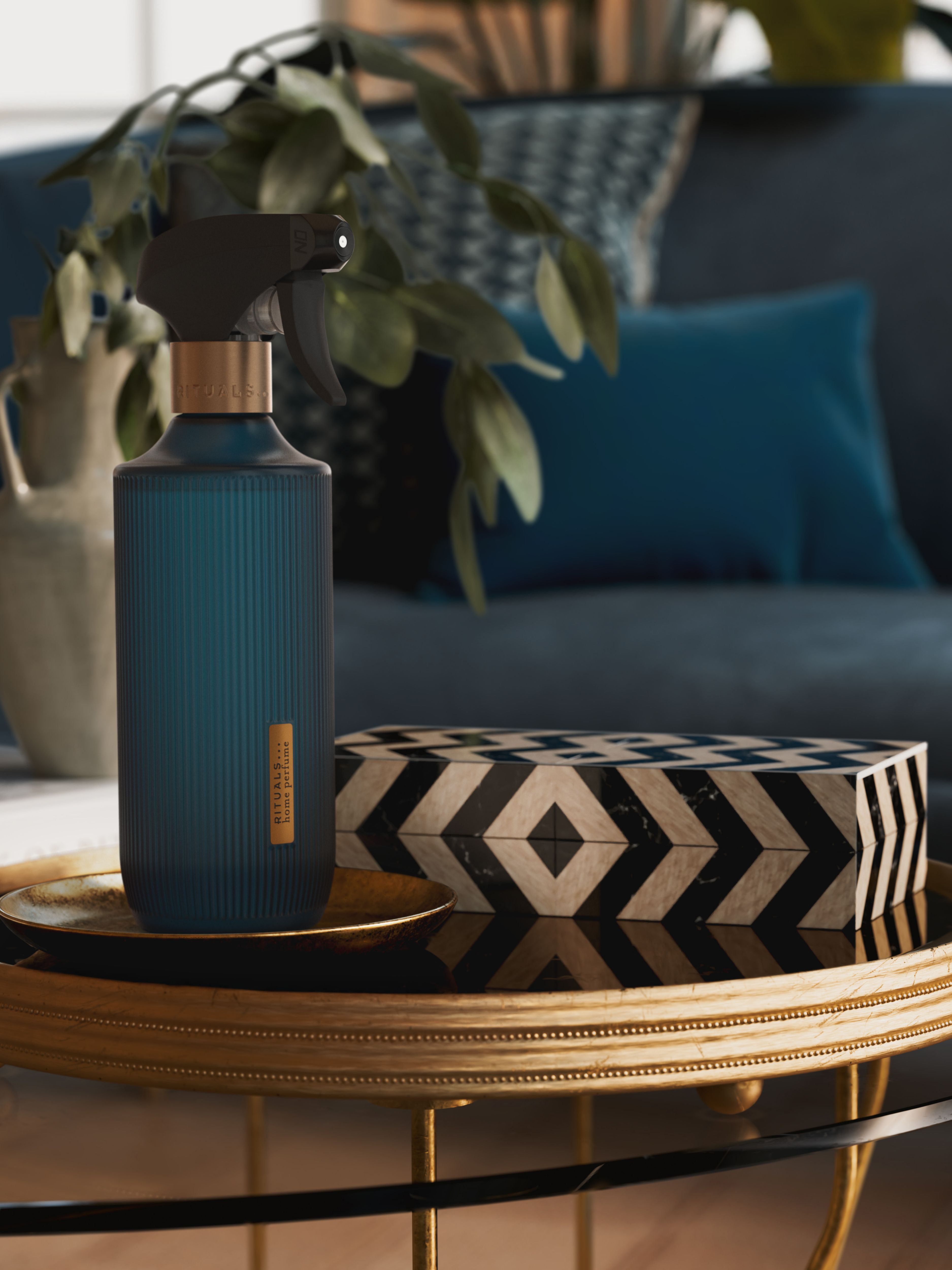 The Ritual of Hammam Home Perfume 400ml Lifestyle with Product