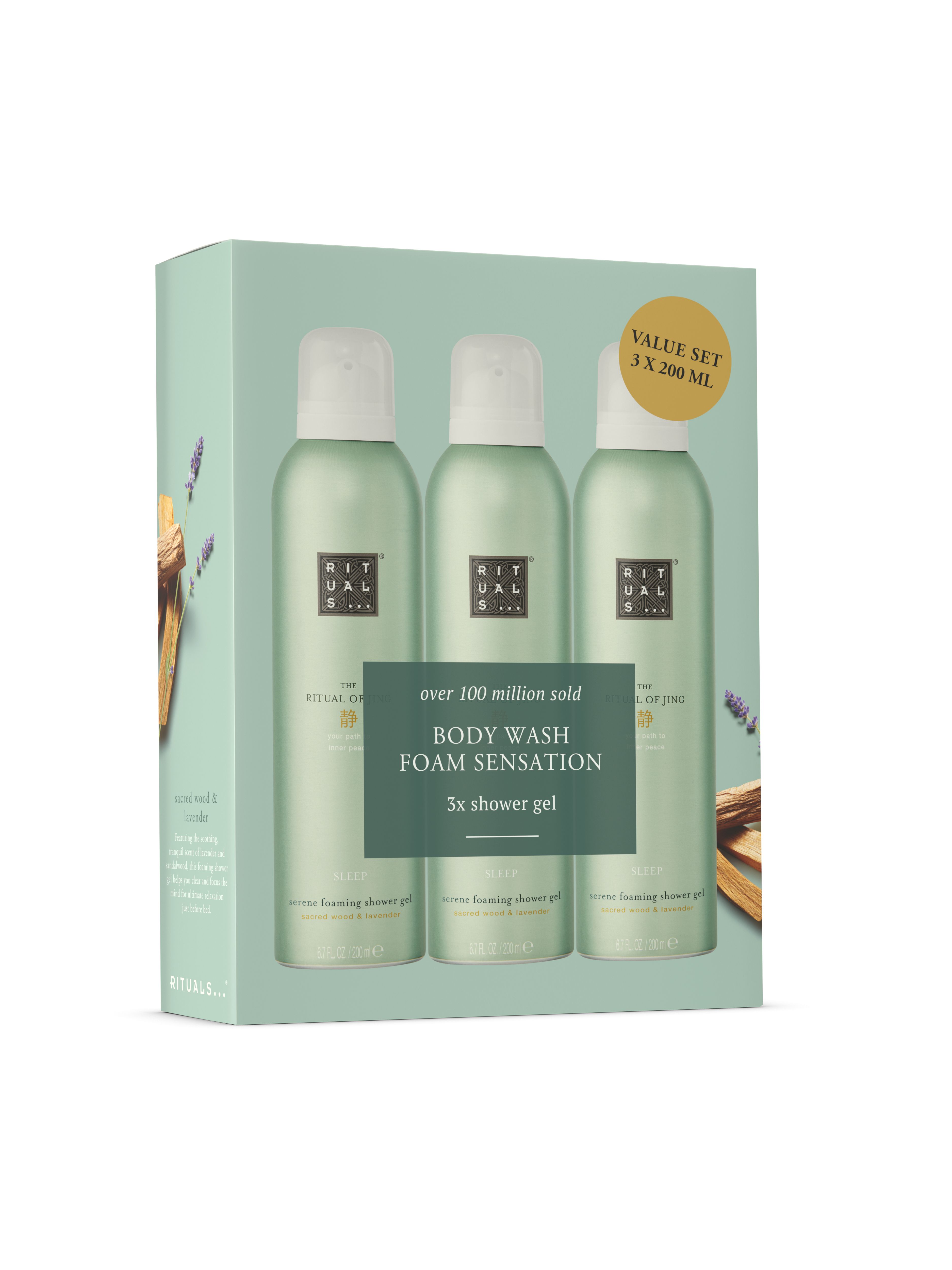Jing Sleep Shower Foam Value Pack 2024
