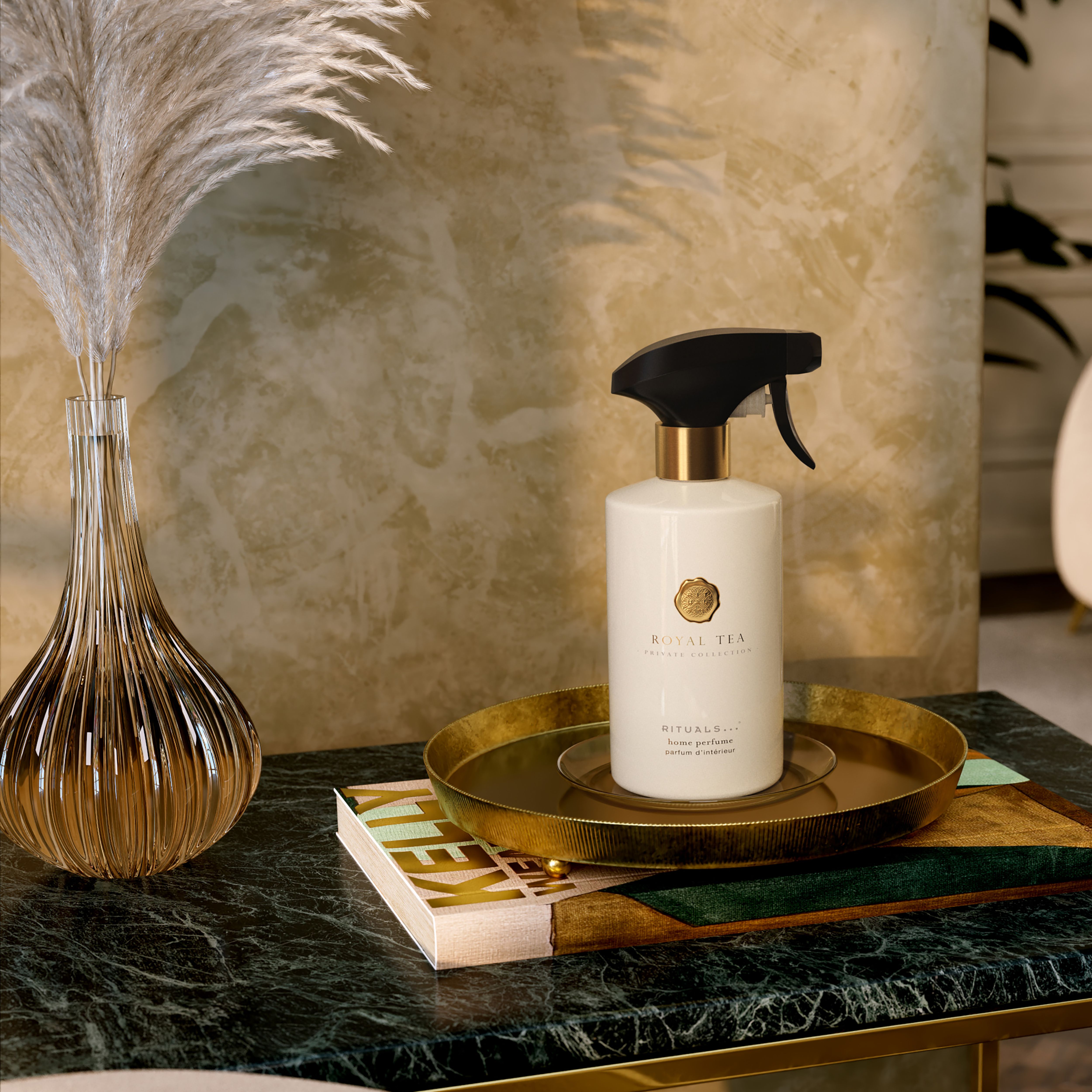 Royal Tea Home Perfume Lifestyle with Product