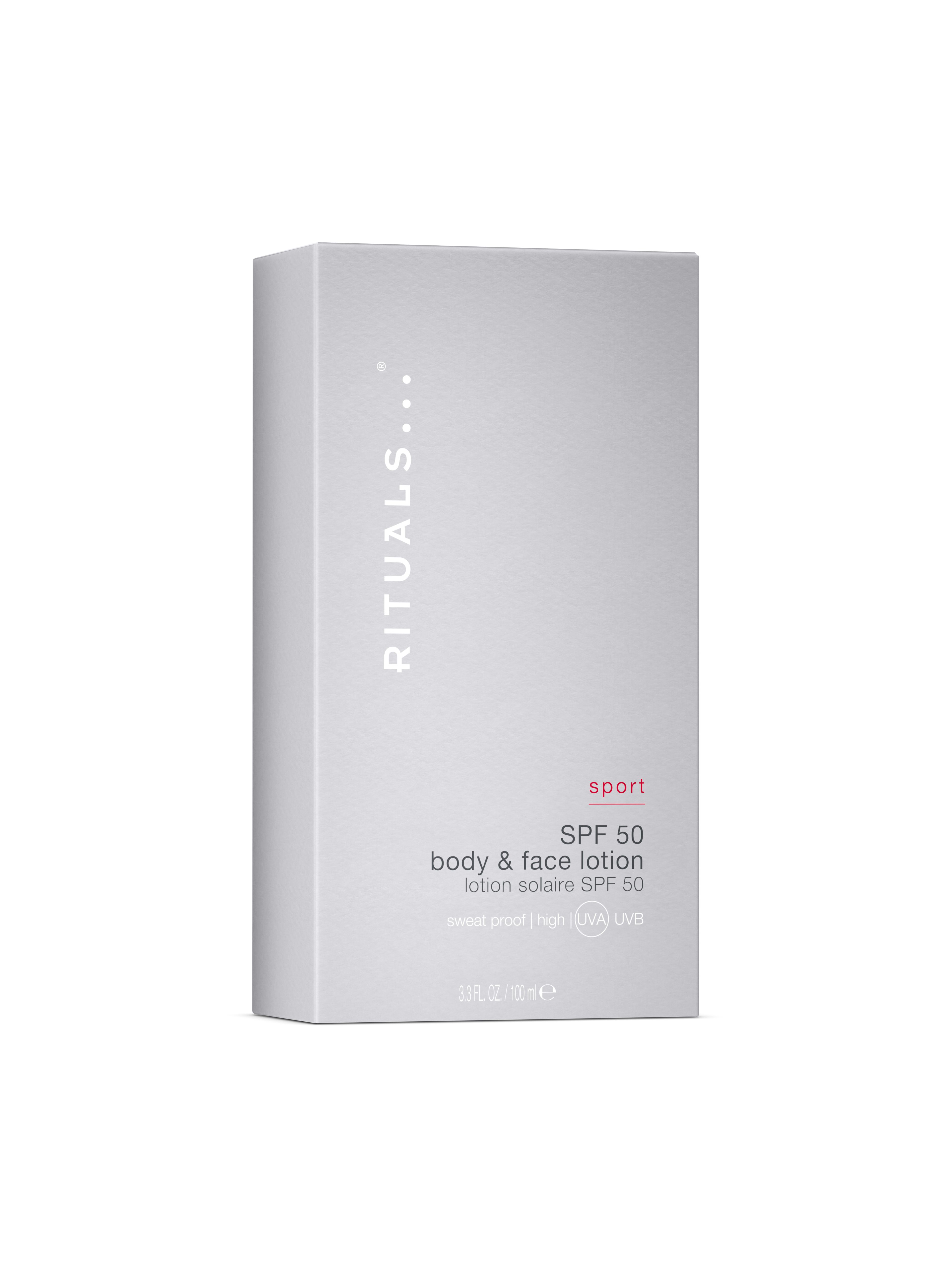 Sport SPF 50 body & face lotion