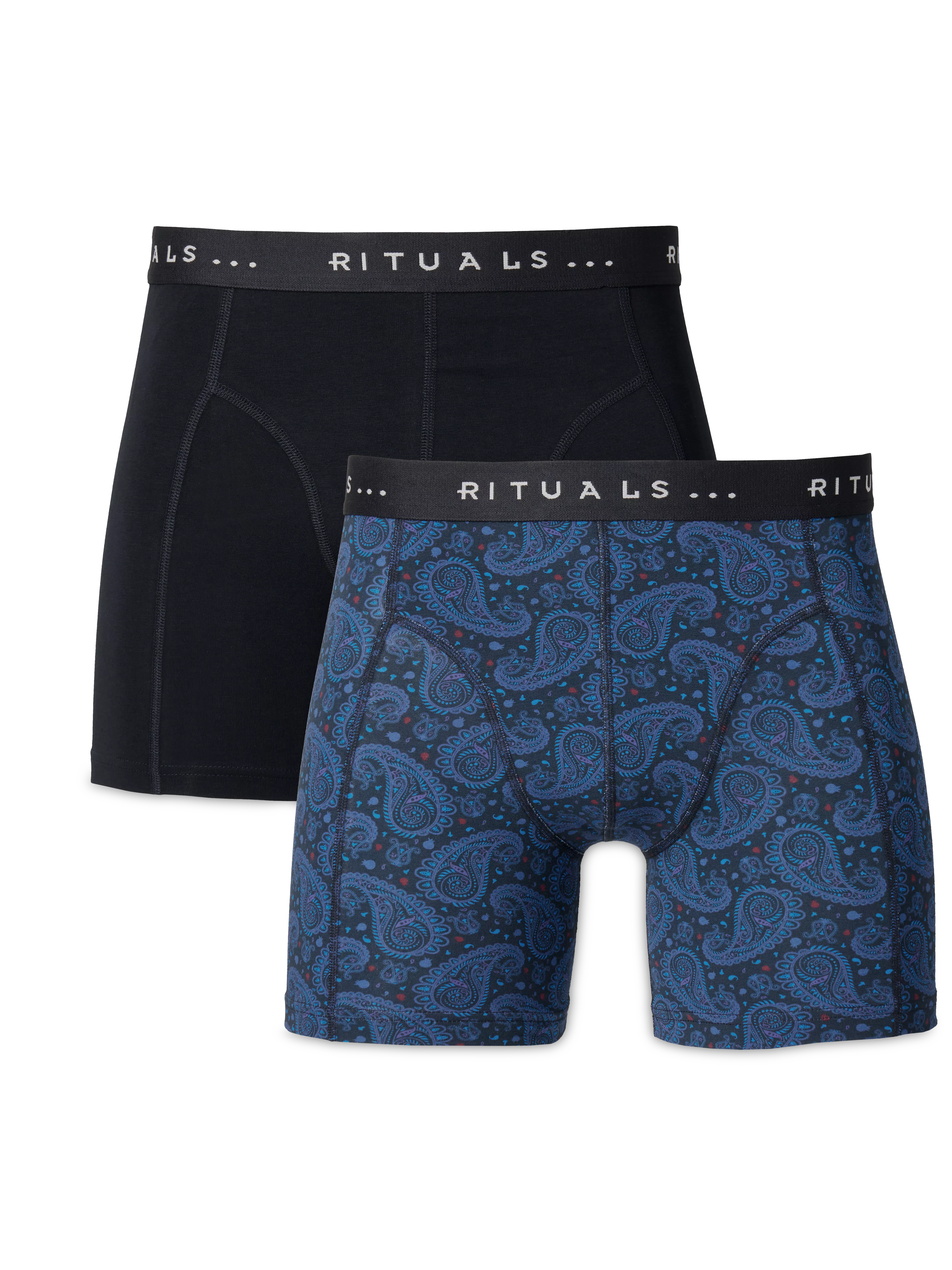 2er-Pack Boxershorts, houseofrituals, Multi Colour, 95% Baumwolle, 5% Elastan, RITUALS