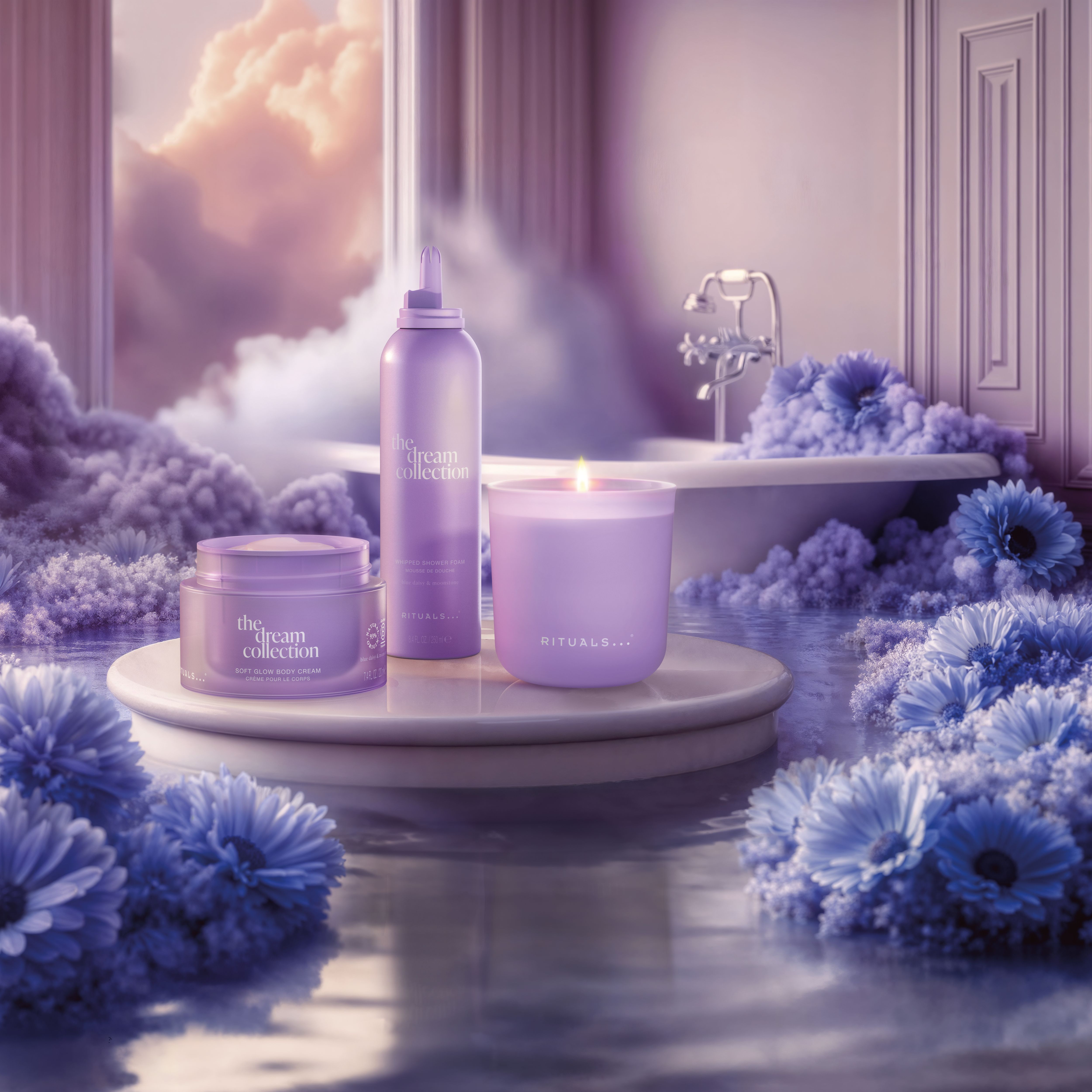 The Dream Collection Lifestyle with Product Range
