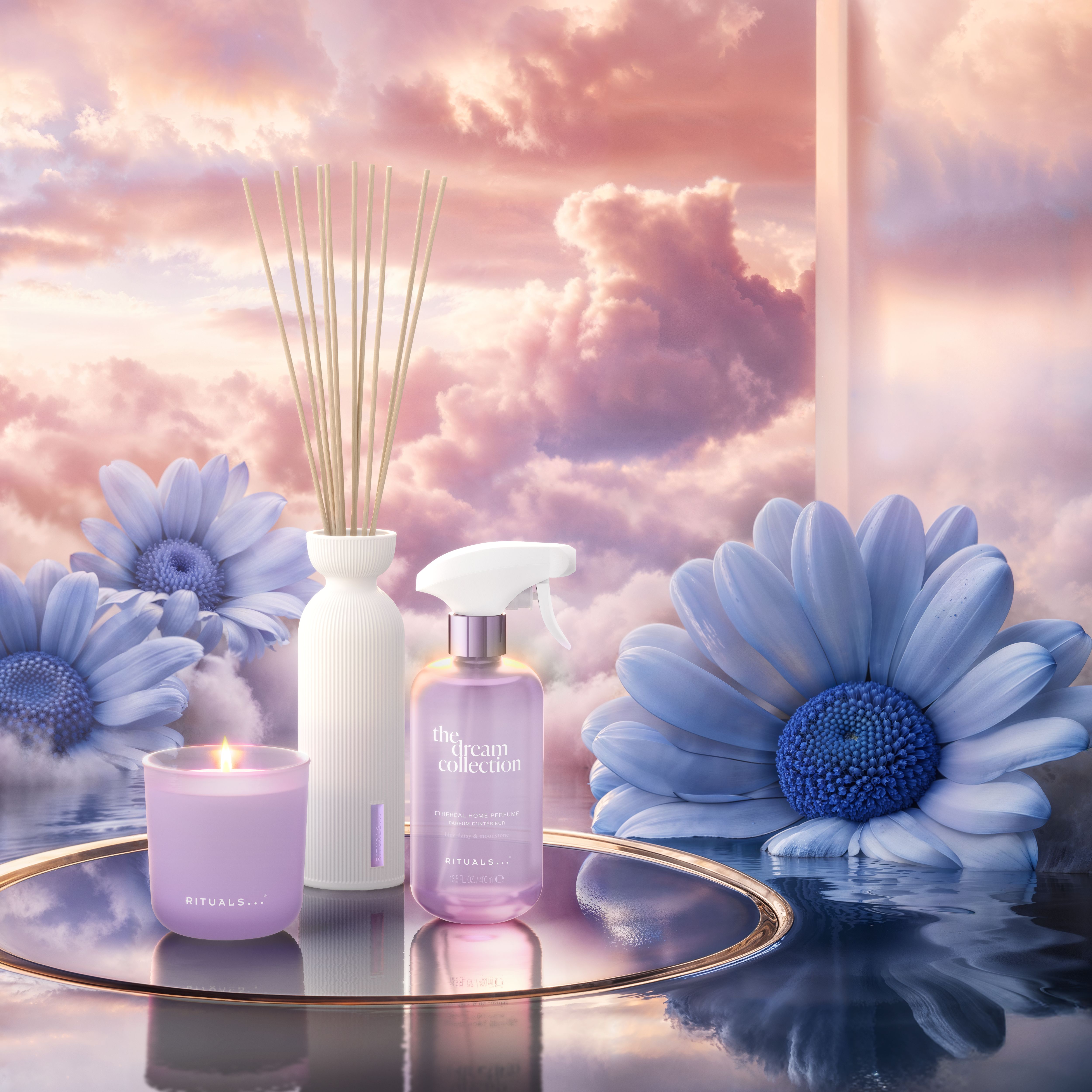 The Dream Collection Lifestyle with Product Range