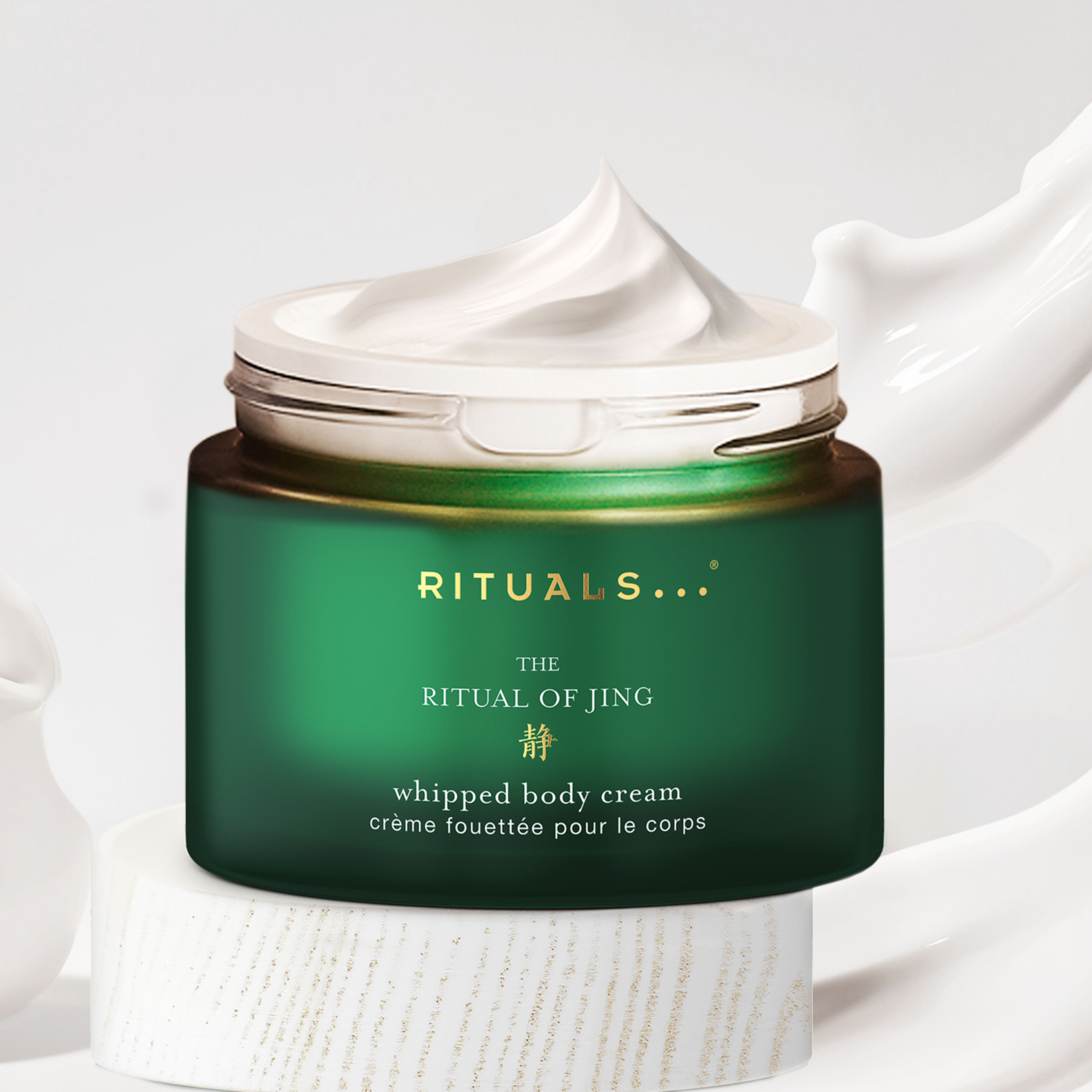 The Ritual of Jing Body Cream 220ml Texture Image