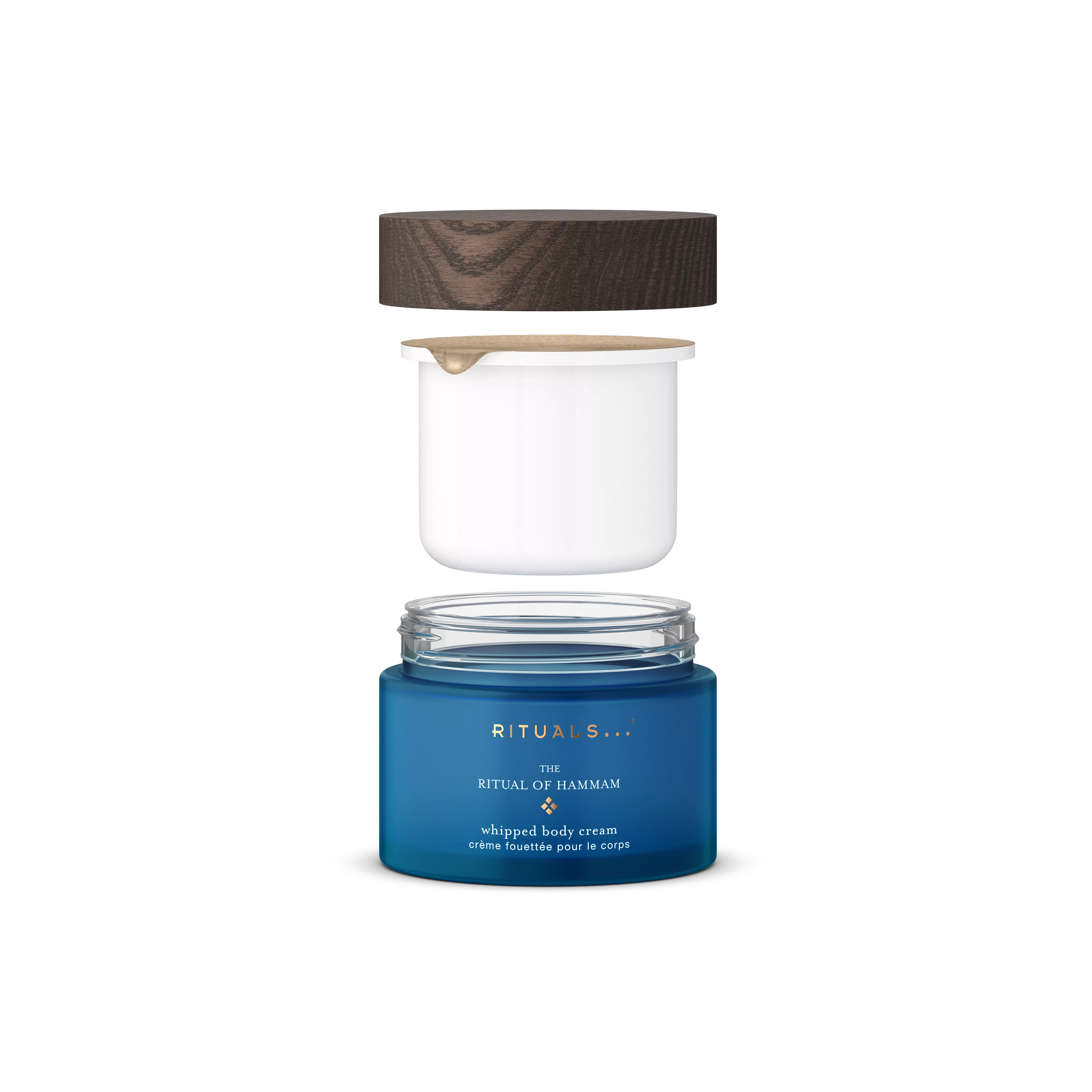 crema corporal hidratante y nutritiva, hammam, Azul, 220 ml, RITUALS