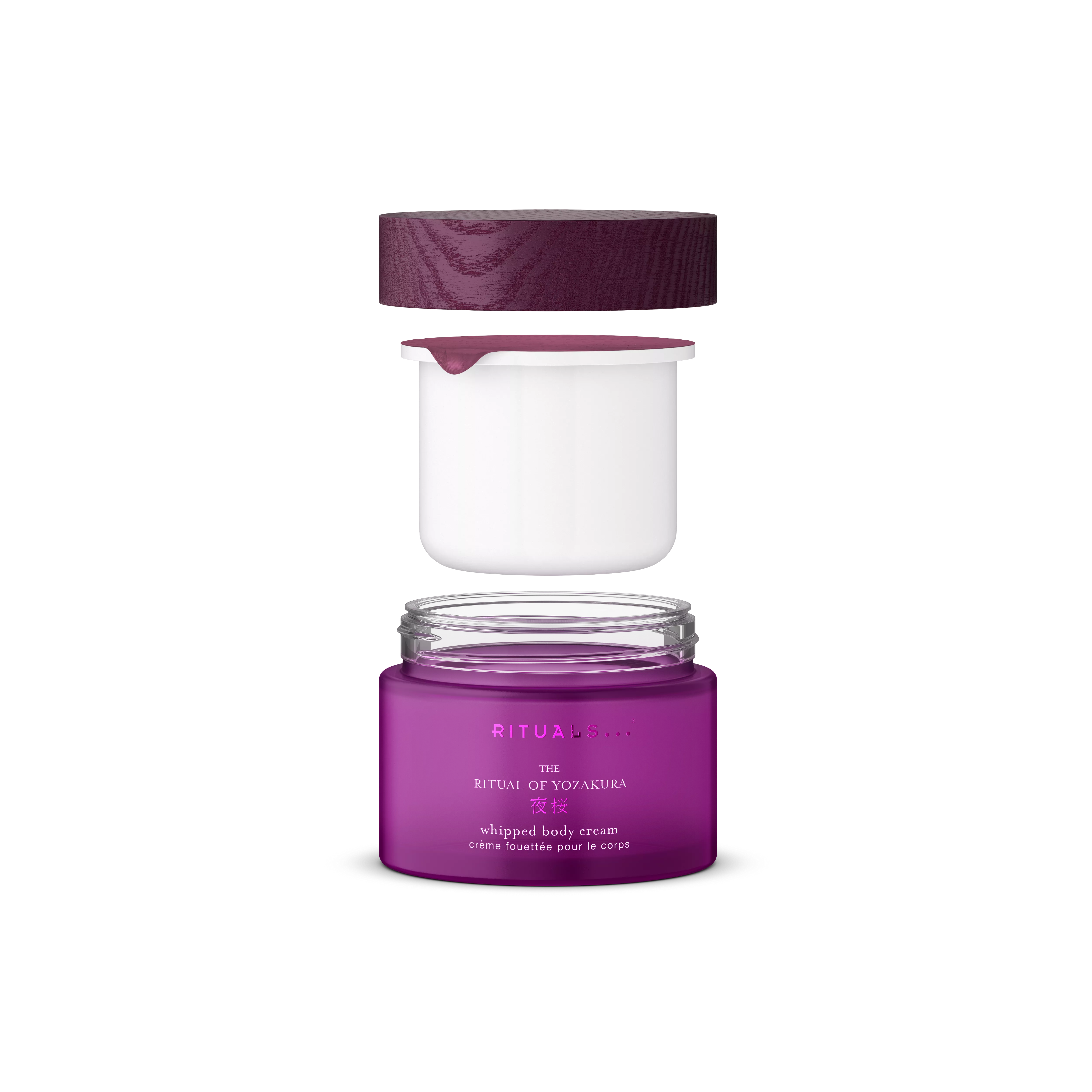 crema corporal hidratante y nutritiva, yozakura, Purple, 220 ml, RITUALS