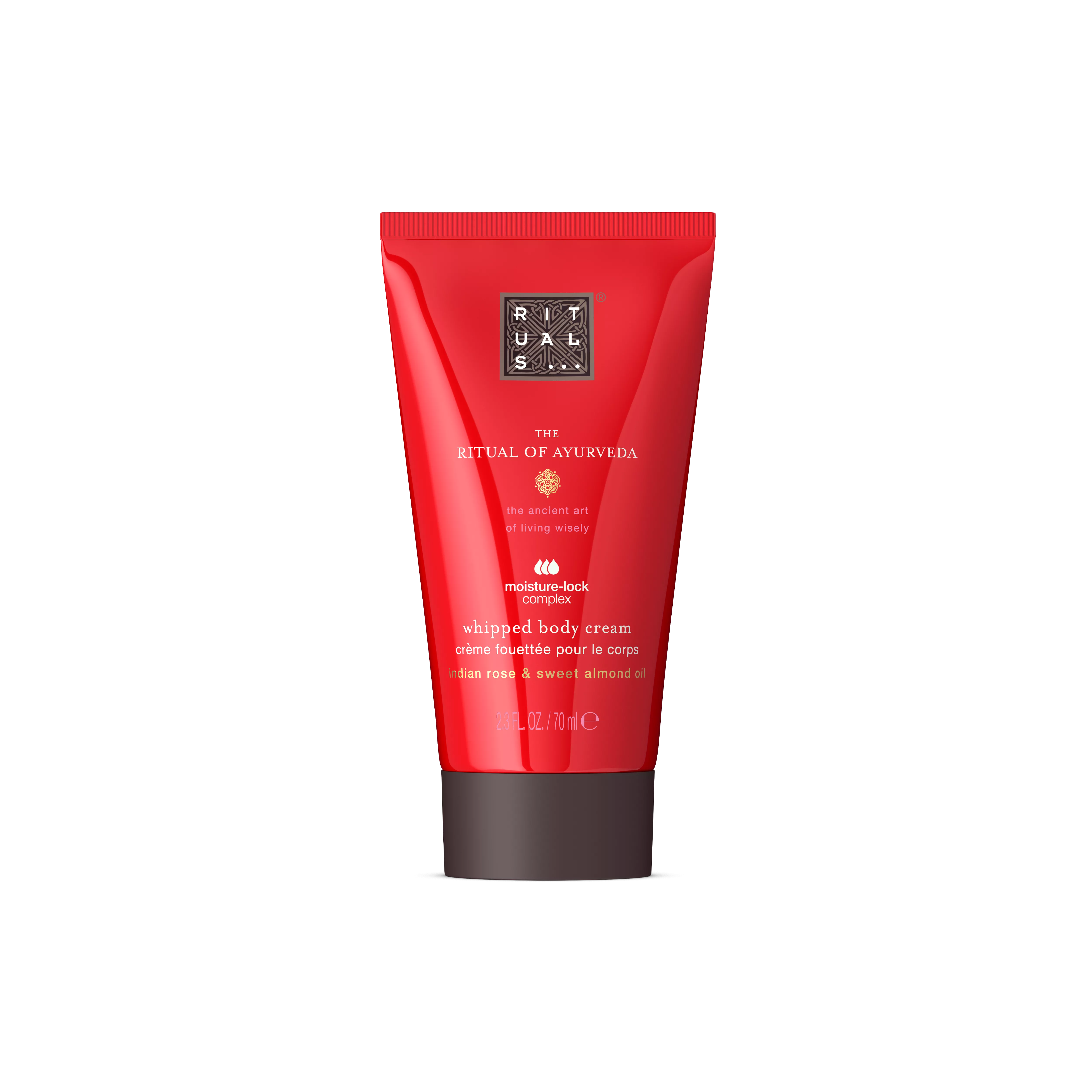 hydrating & nourishing body cream, ayurveda, Red, 70 ml, RITUALS