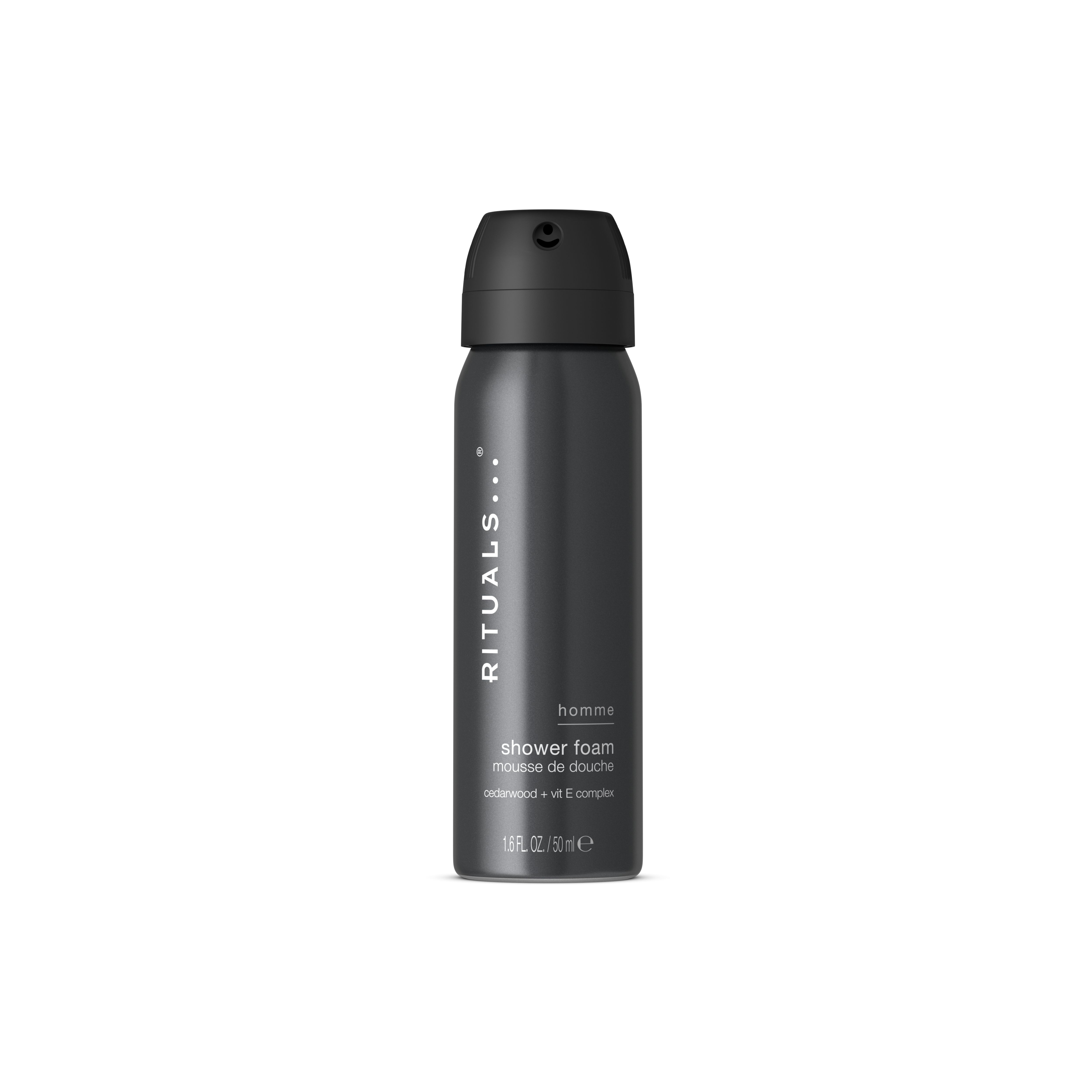 чувствен пенлив душ гел, homme, Black, 50 ml, RITUALS
