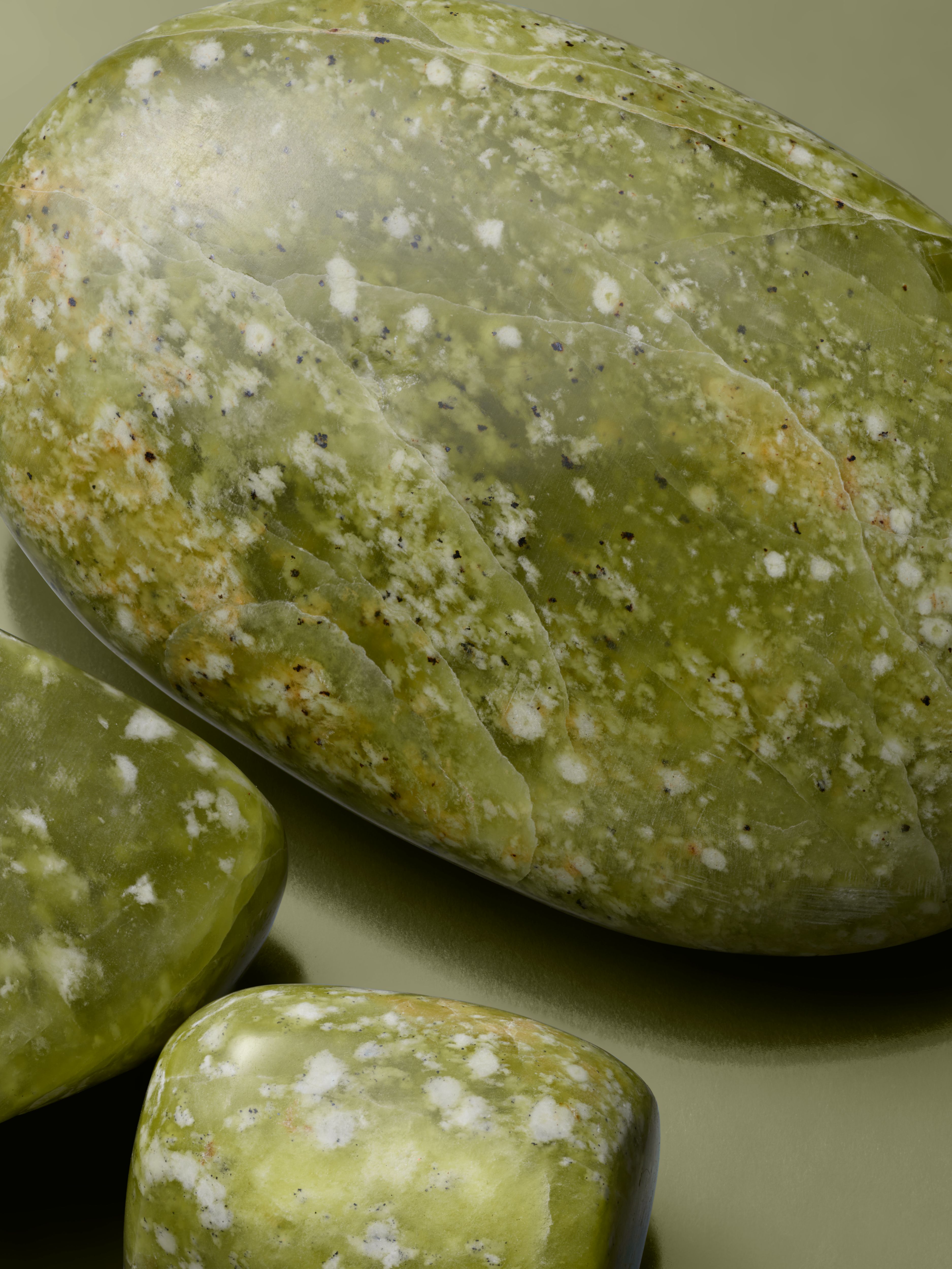 The Ritual of Jing Gua Sha stone Lifestyle with Product Elements