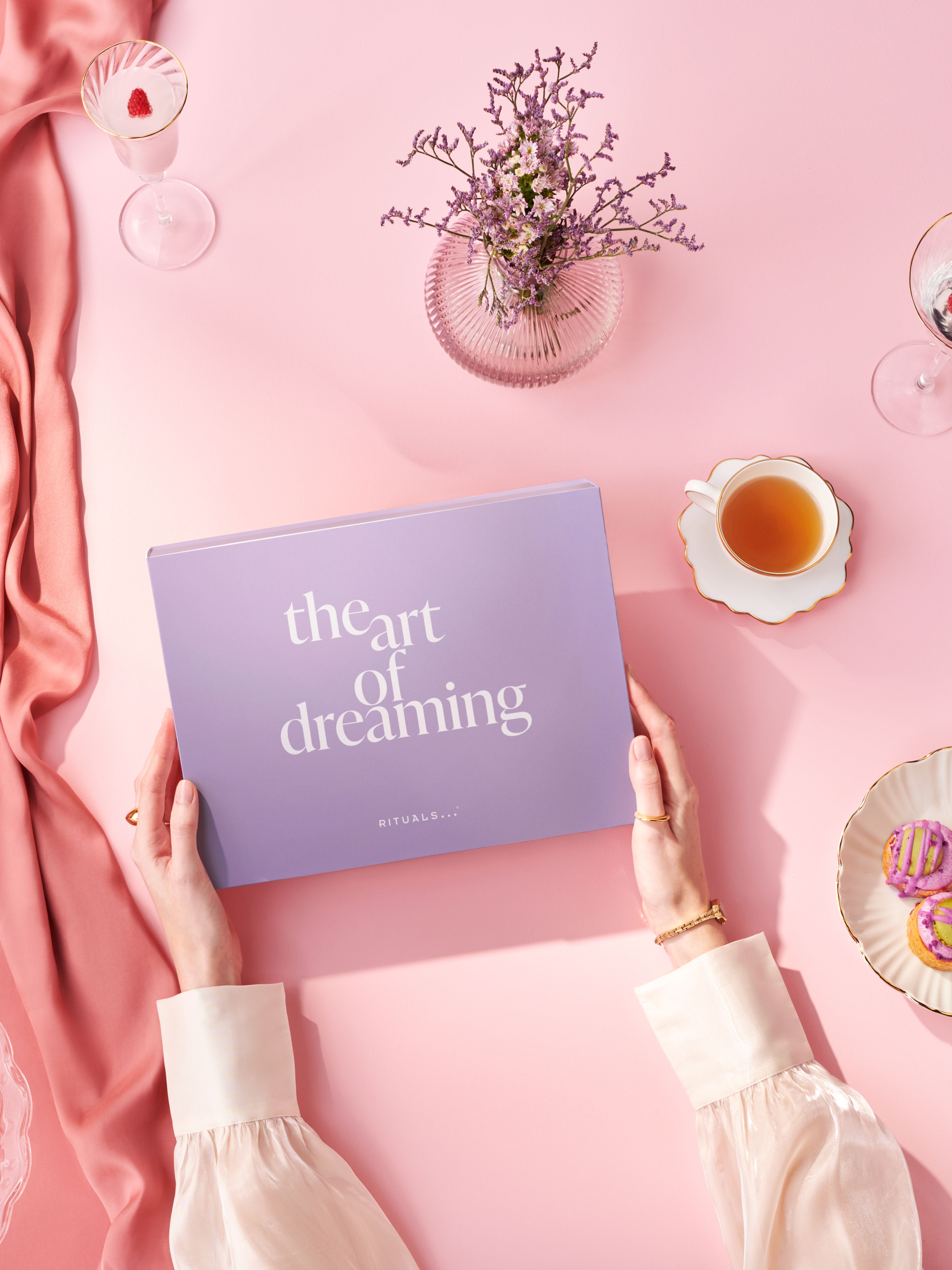 Dream Gift Set Lifestyle with Model and Packshot