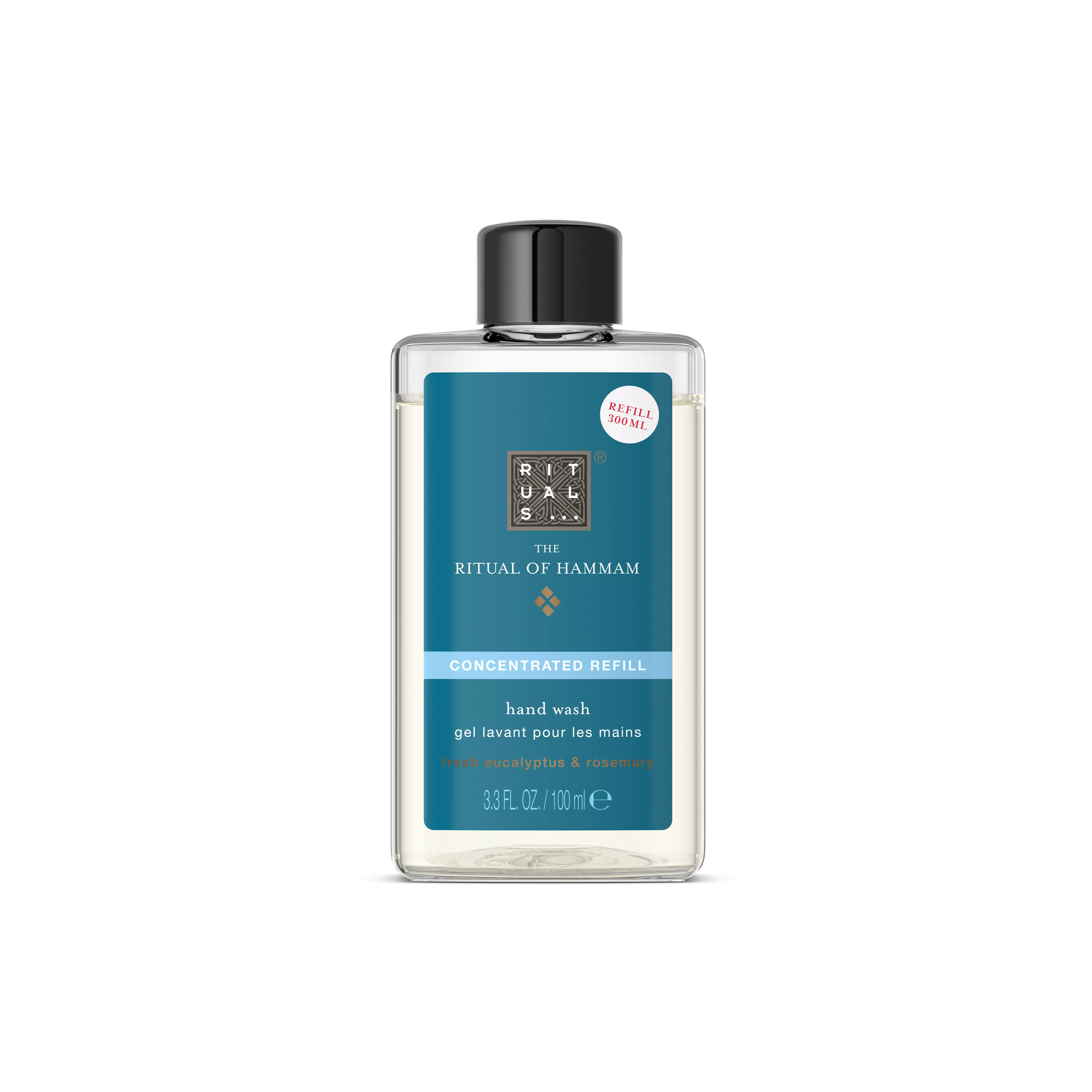 käsisaippuan täyttöpakkaus – tiivistetty koostumus, hammam, Blue, 100 ml, RITUALS