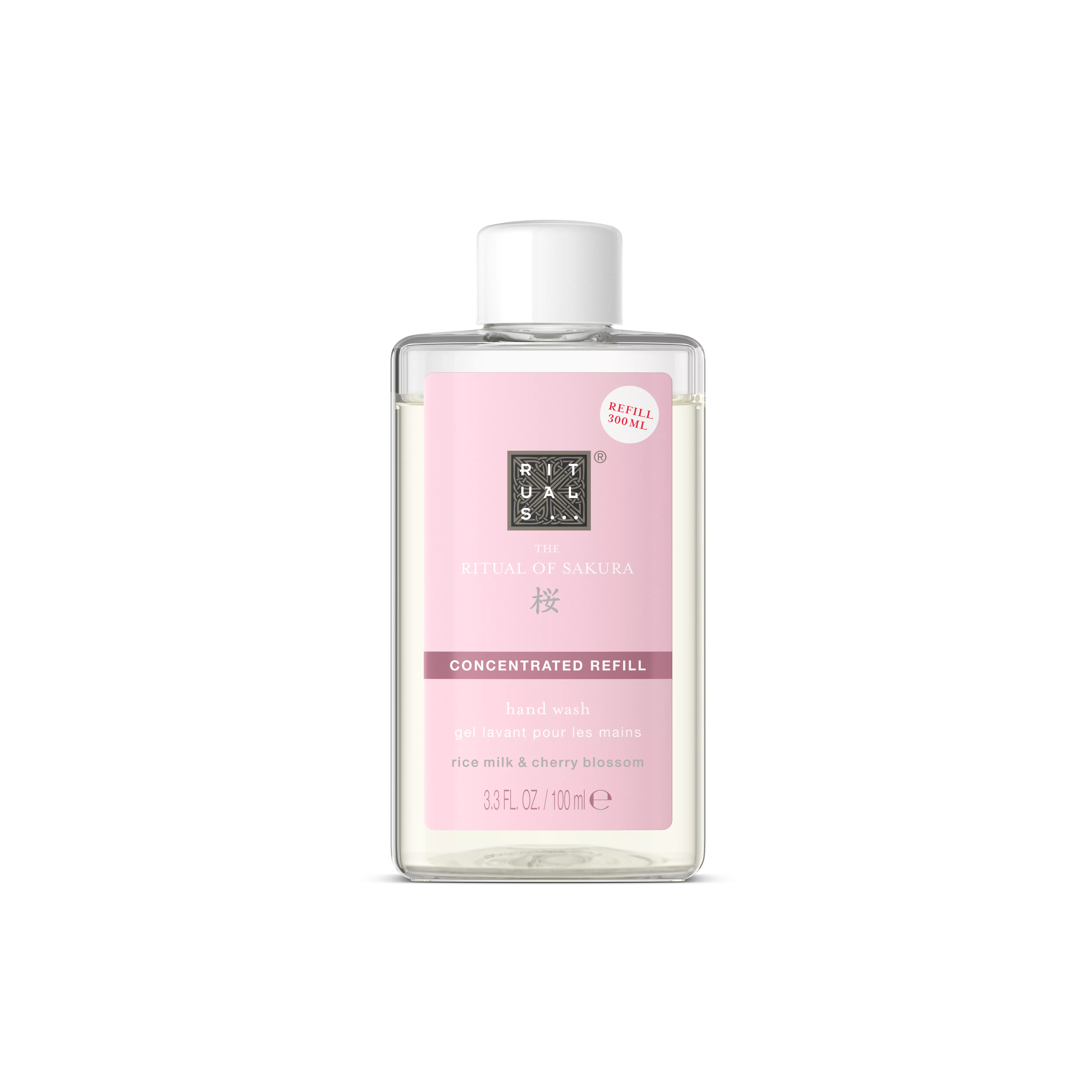 käsisaippuan täyttöpakkaus – tiivistetty koostumus, sakura, White, 100 ml, RITUALS