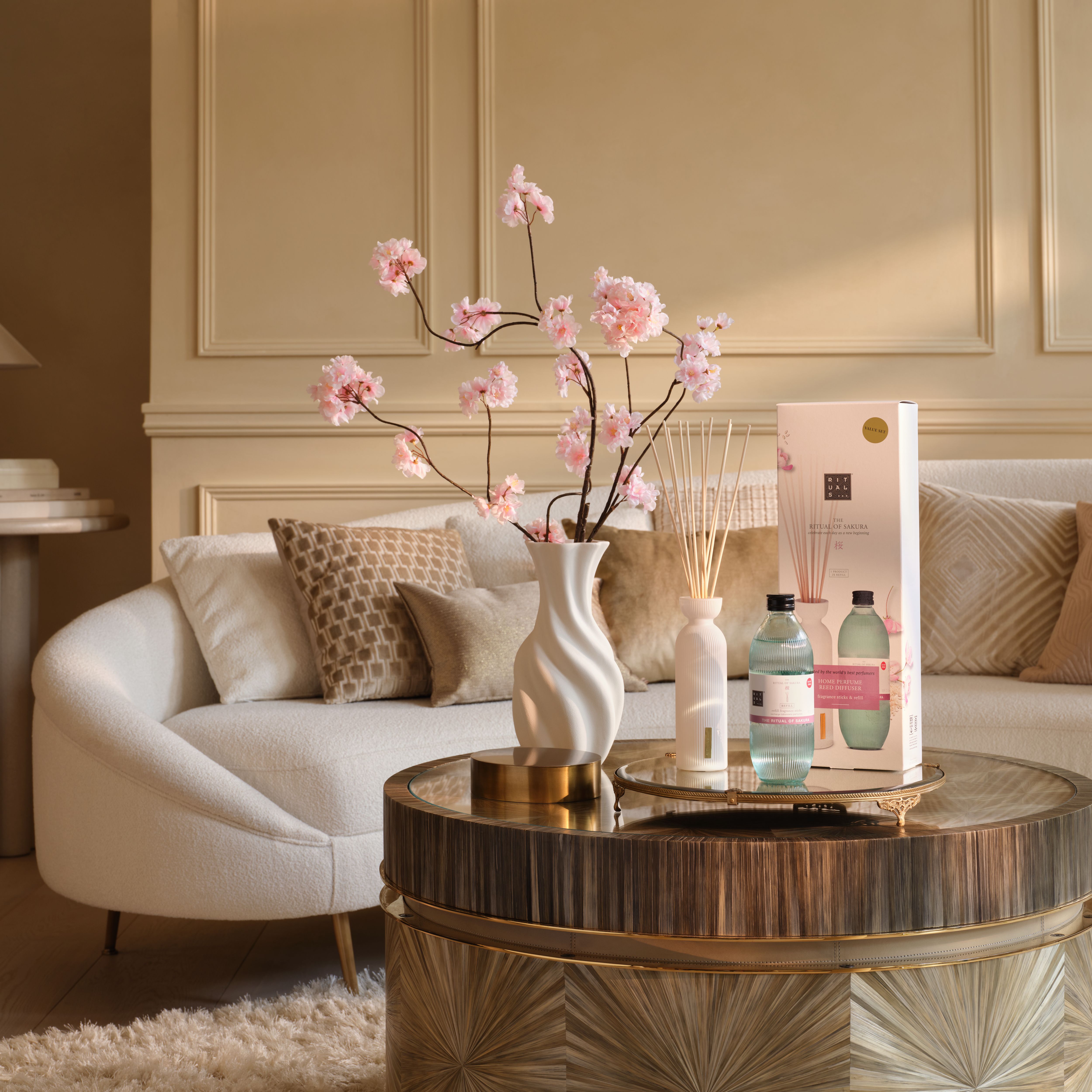 Sakura Fragrance Sticks + Refill Multi Set 2025 Lifestyle with Closed Pack