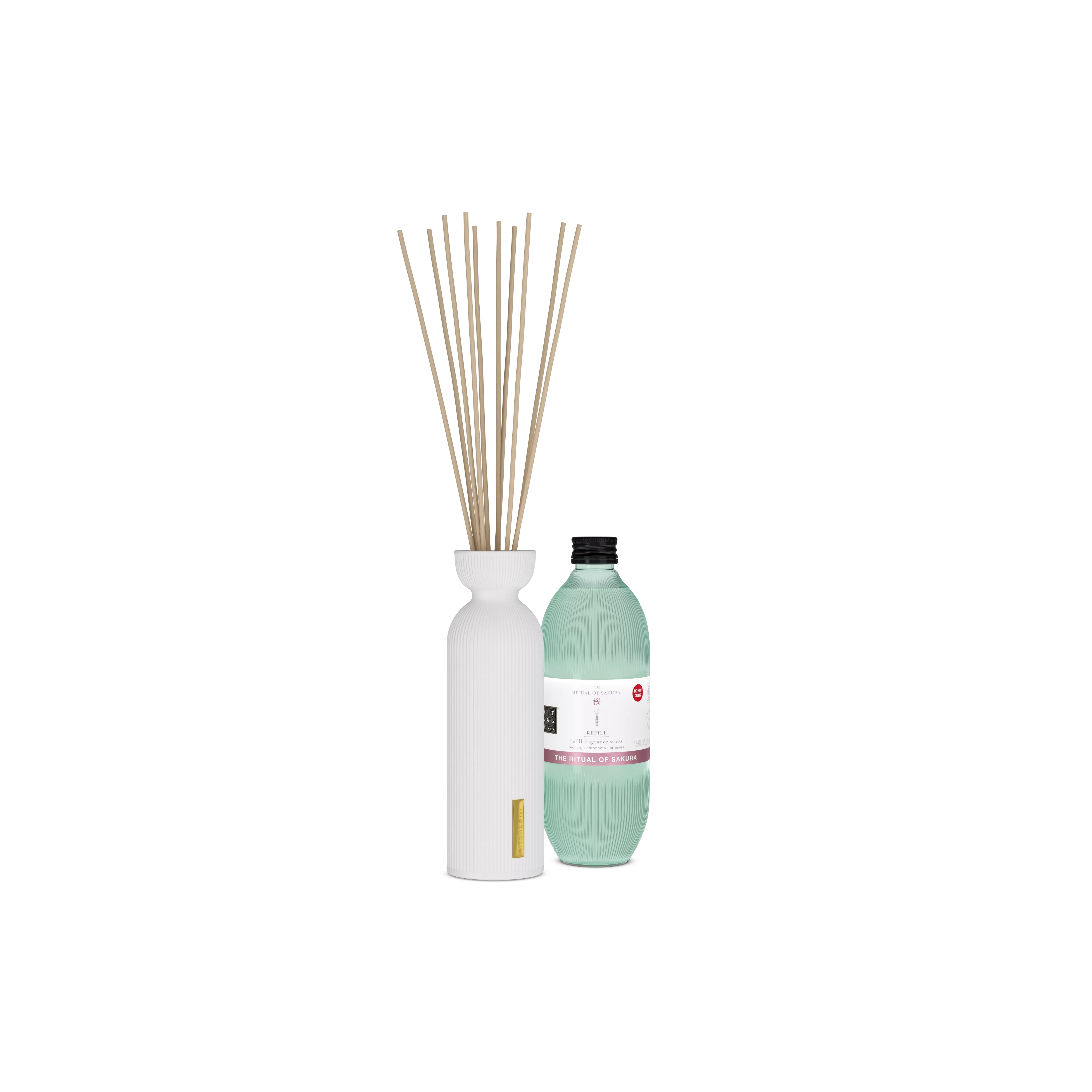 fragrance sticks 250ml & refill fragrance sticks 500ml, sakura, White, 750 ml, RITUALS
