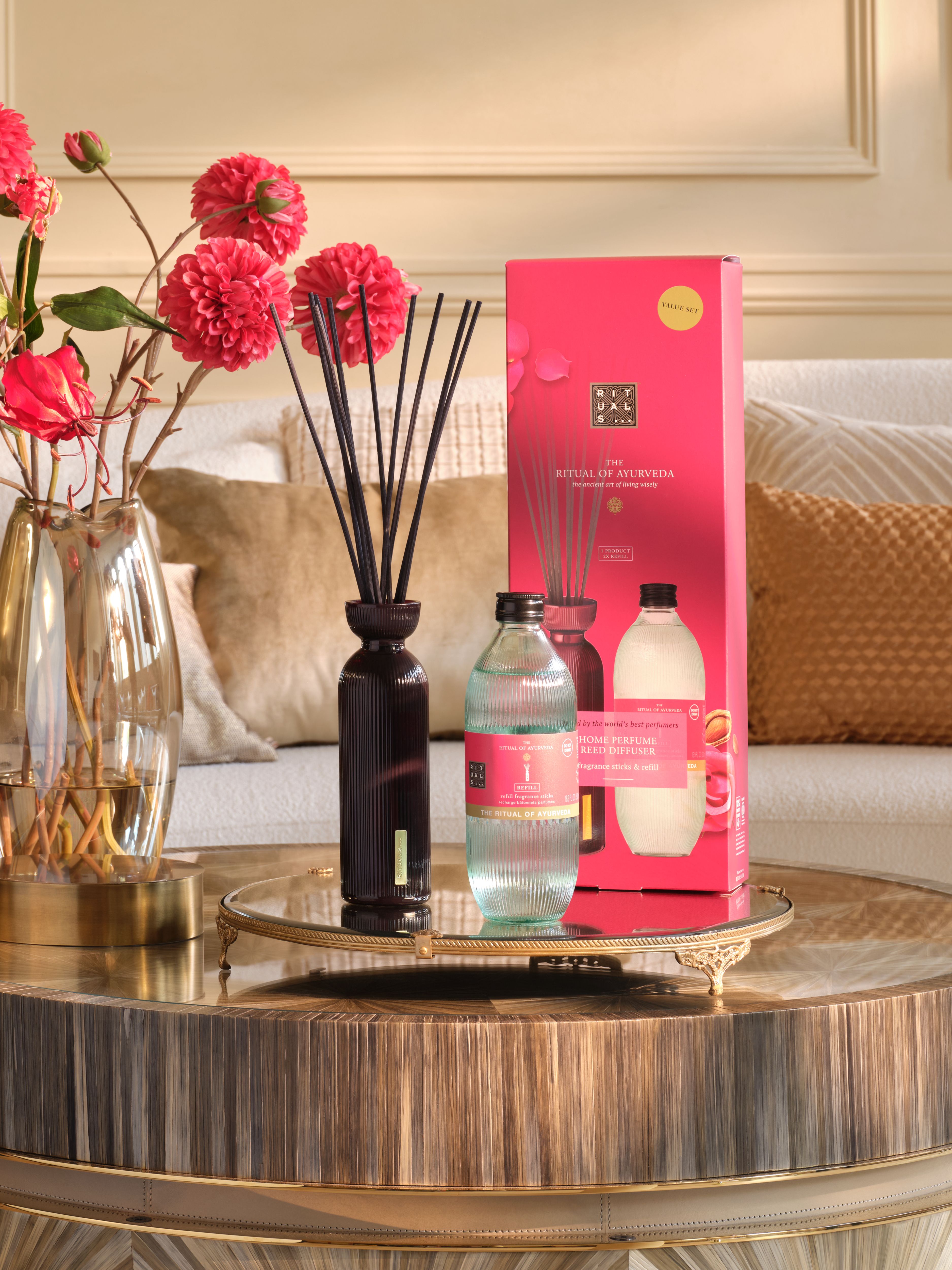 Ayurveda Fragrance Sticks + Refill Multi Set 2025 Lifestyle with Closed Pack