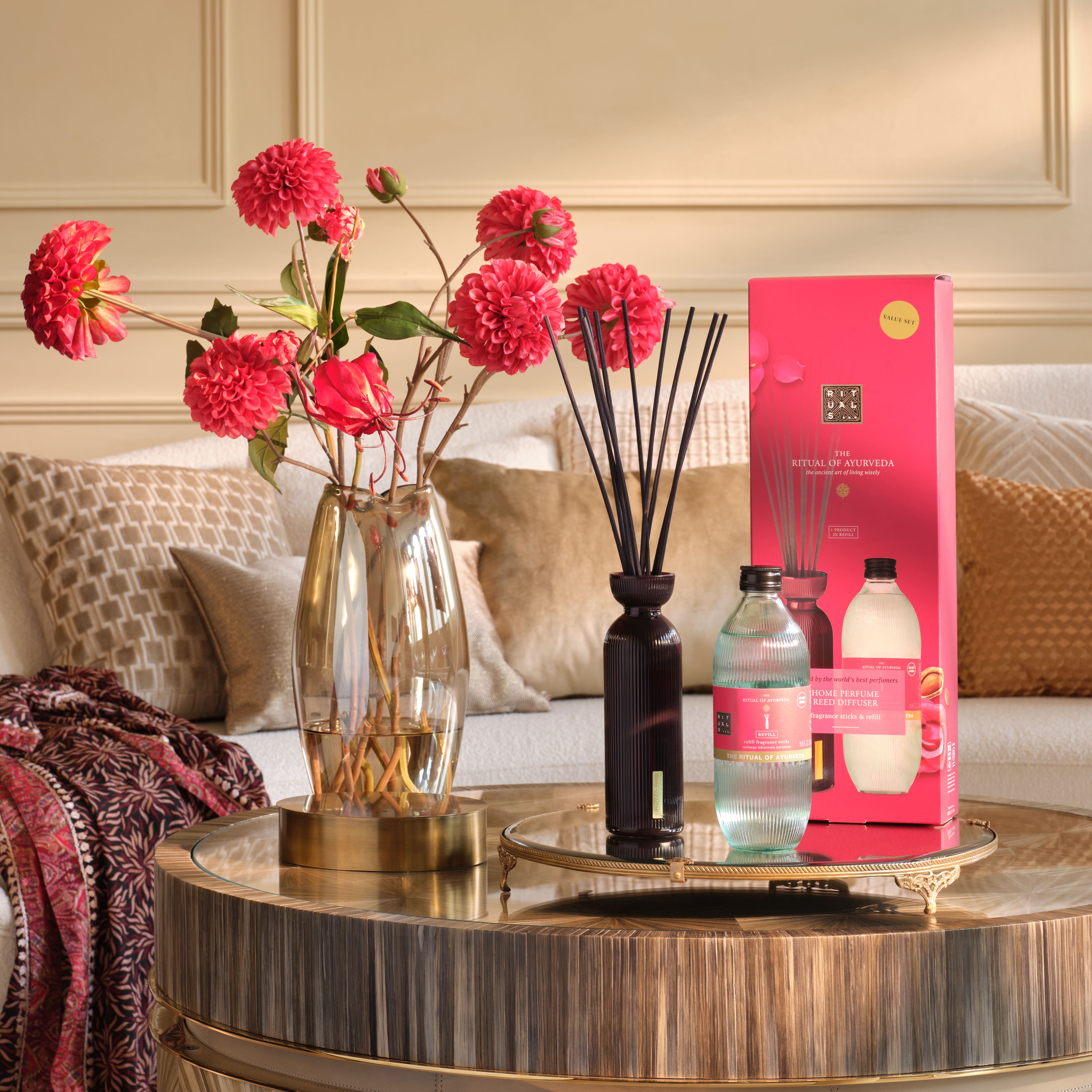 Ayurveda Fragrance Sticks + Refill Multi Set 2025 Lifestyle with Closed Pack