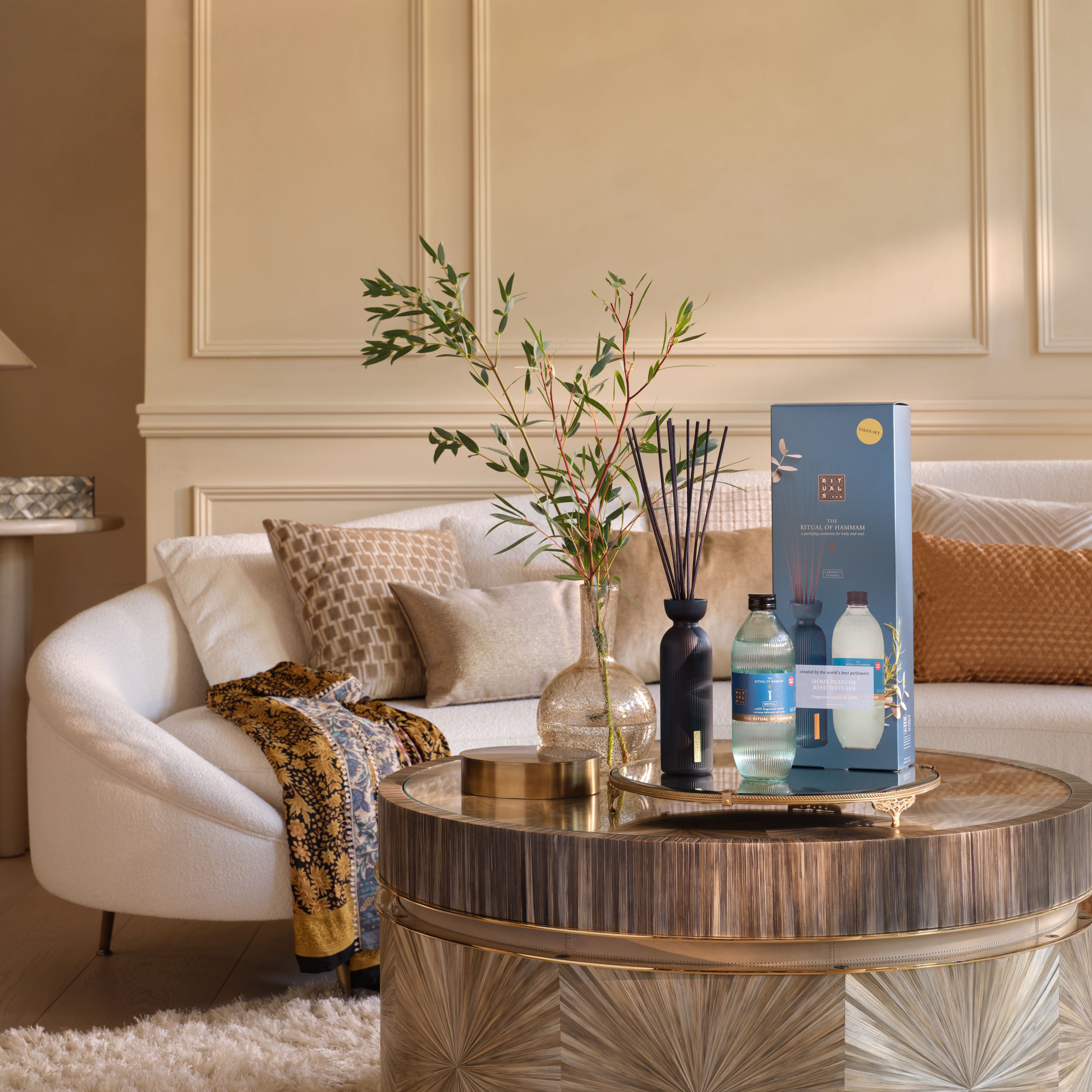 Hammam Fragrance Sticks + Refill Multi Set 2025 Lifestyle with Closed Pack