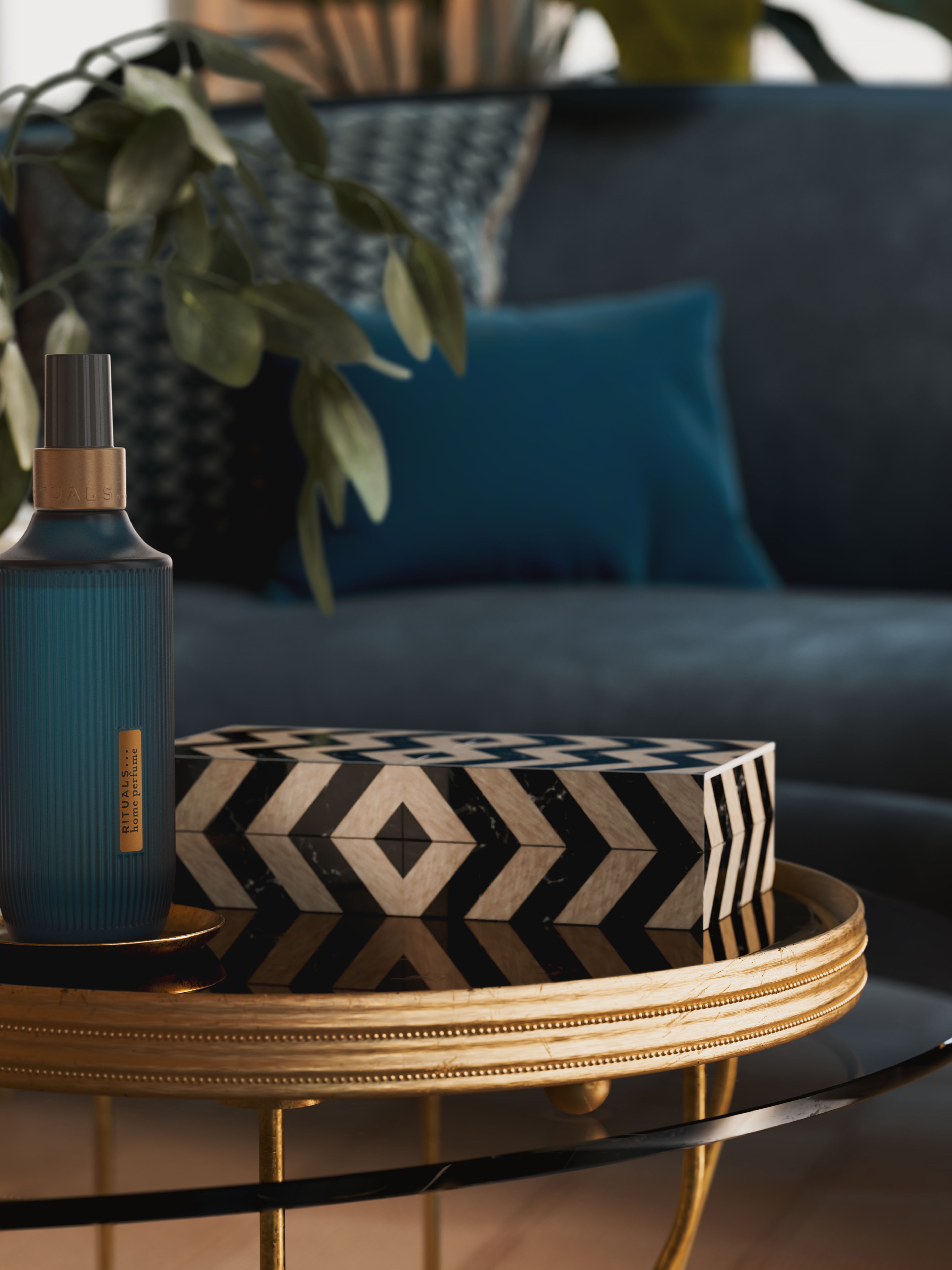 The Ritual of Hammam Home Perfume 200ml Lifestyle with Product