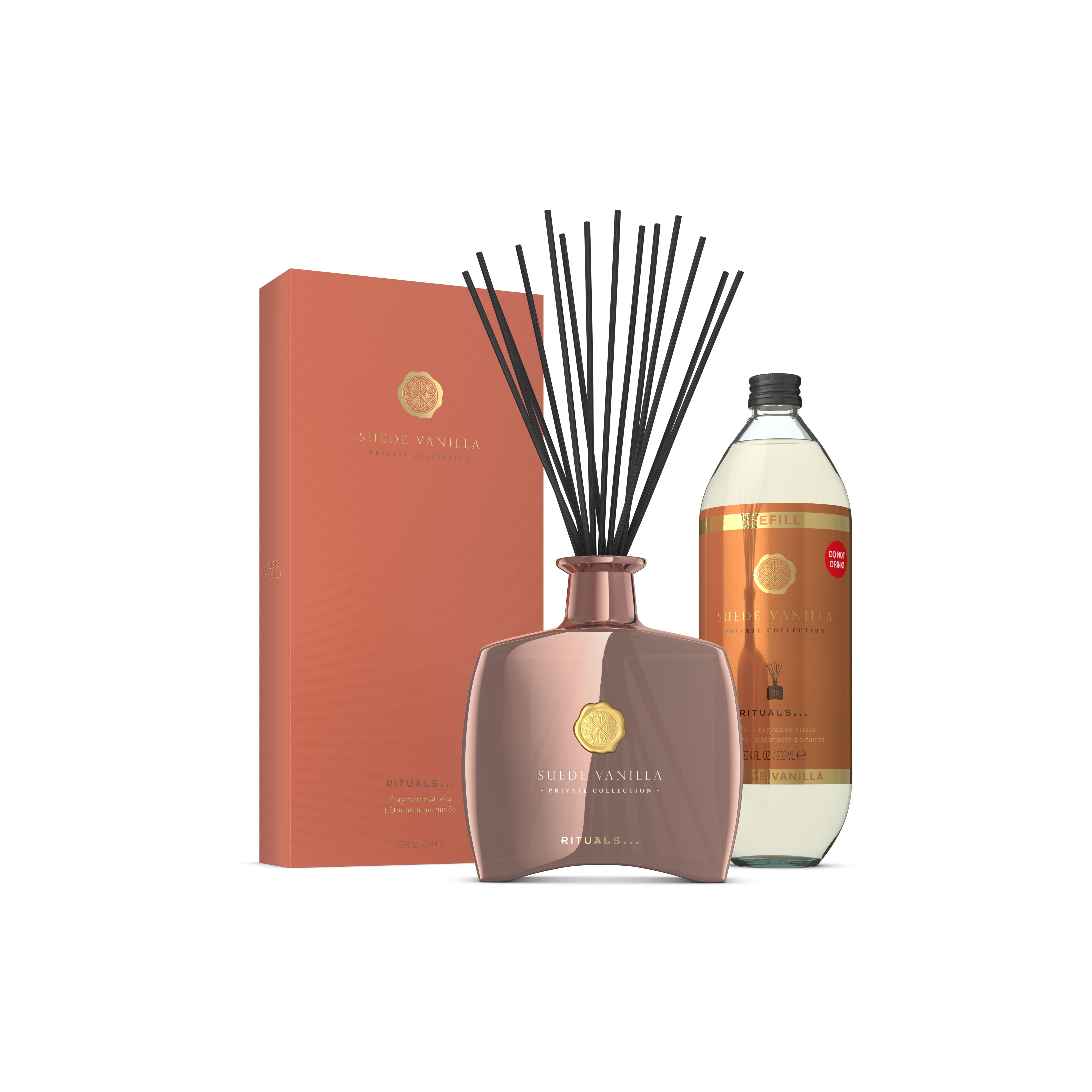 Duftstäbchen und Duftstäbchen Nachfüllduft, privatecollection, Brown, 1350 ml, RITUALS