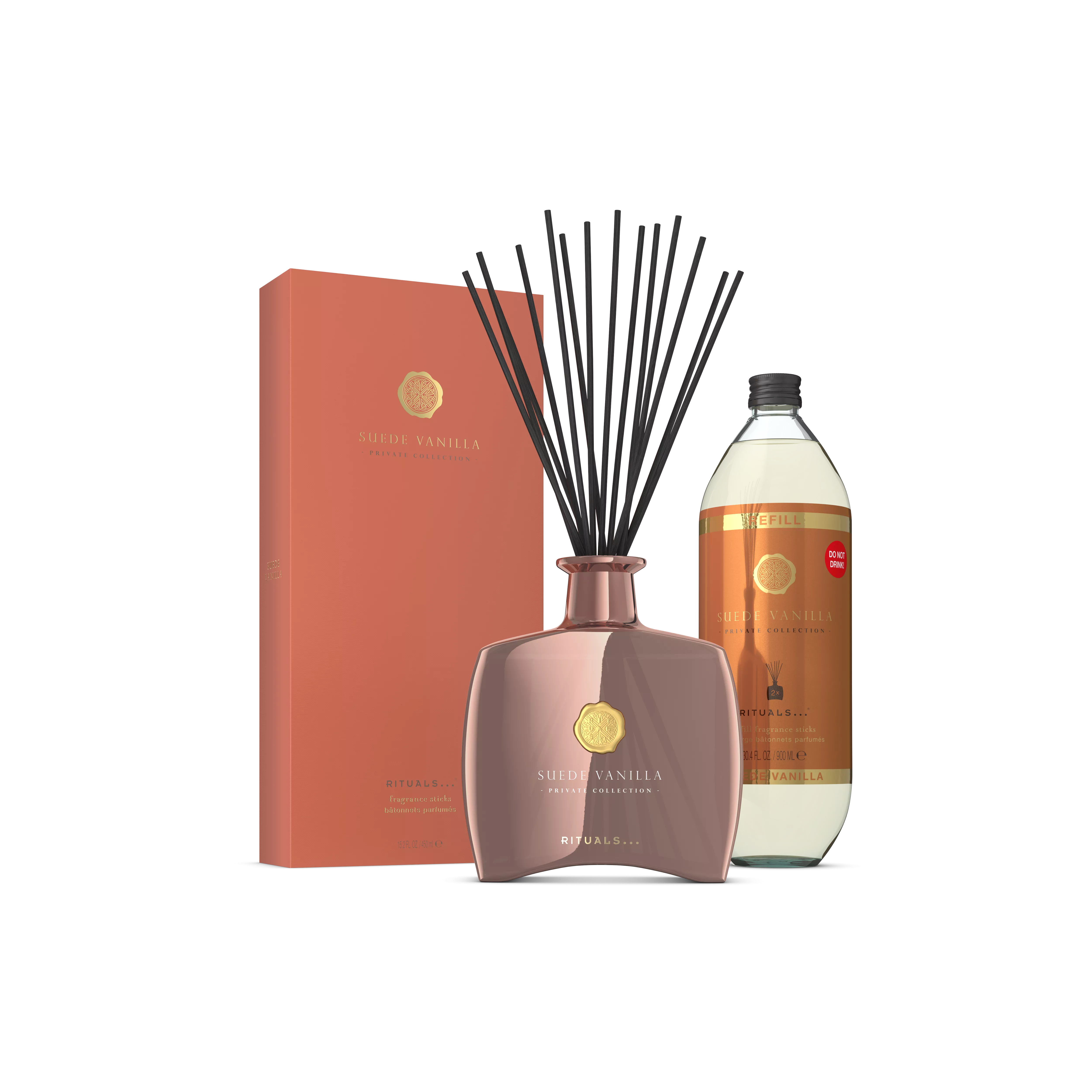 illatpálcák és illatpálca-utántöltő, privatecollection, Brown, 1350 ml, RITUALS