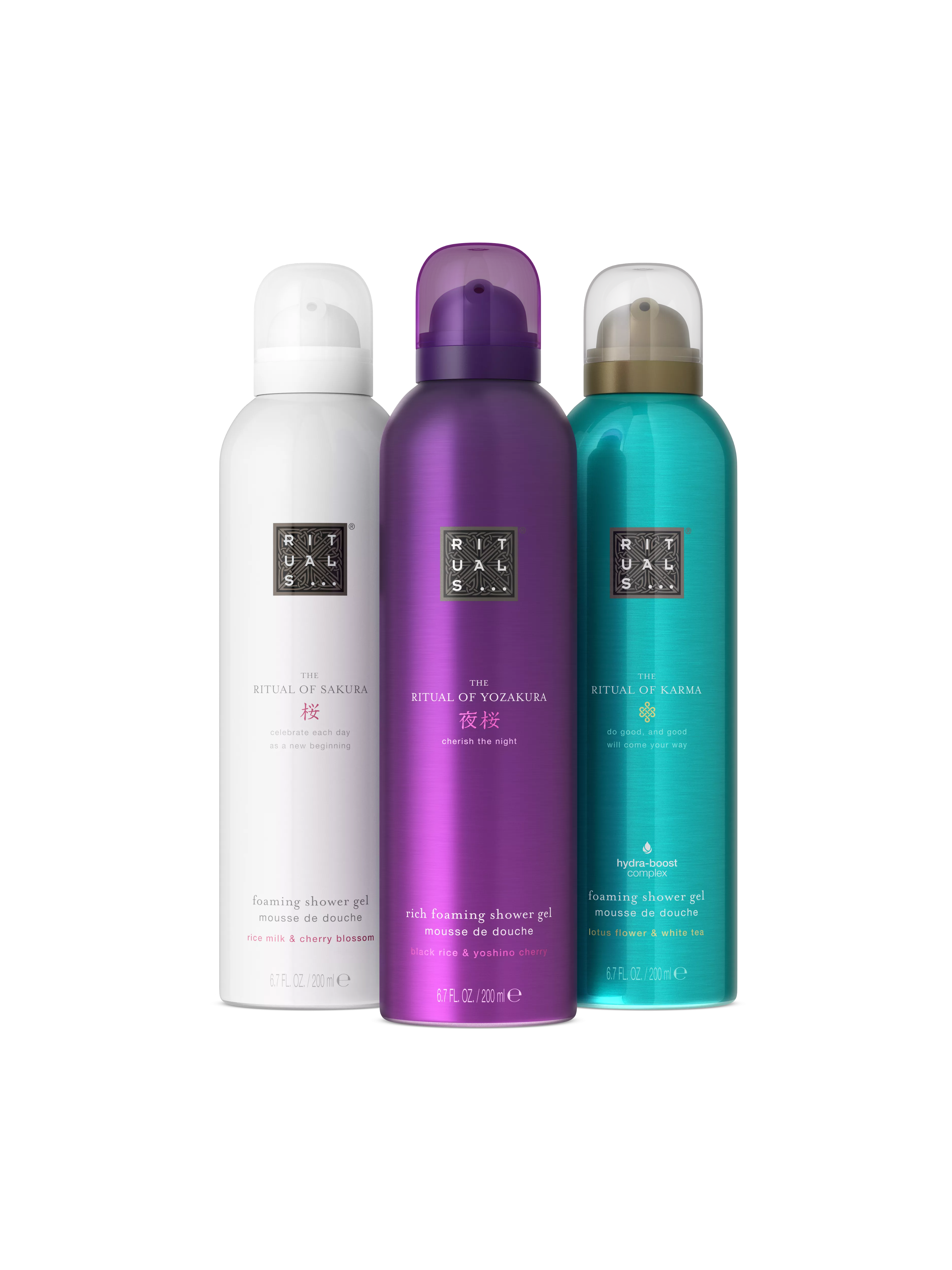 pack múltiple de 3 espumas de ducha, other, 600 ml, RITUALS