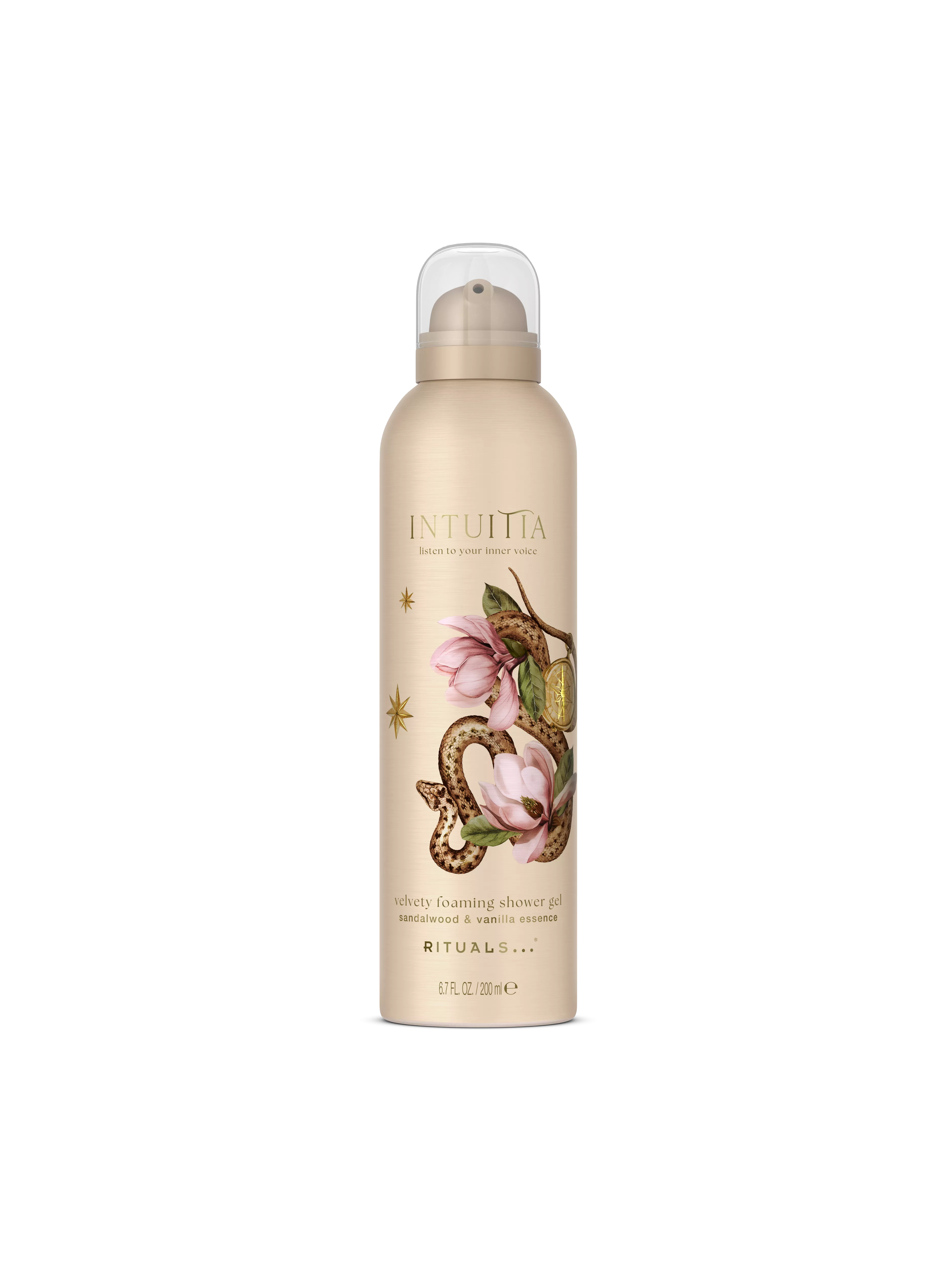 Samtiger Duschschaum, intuitia, Beige, 200 ml, RITUALS