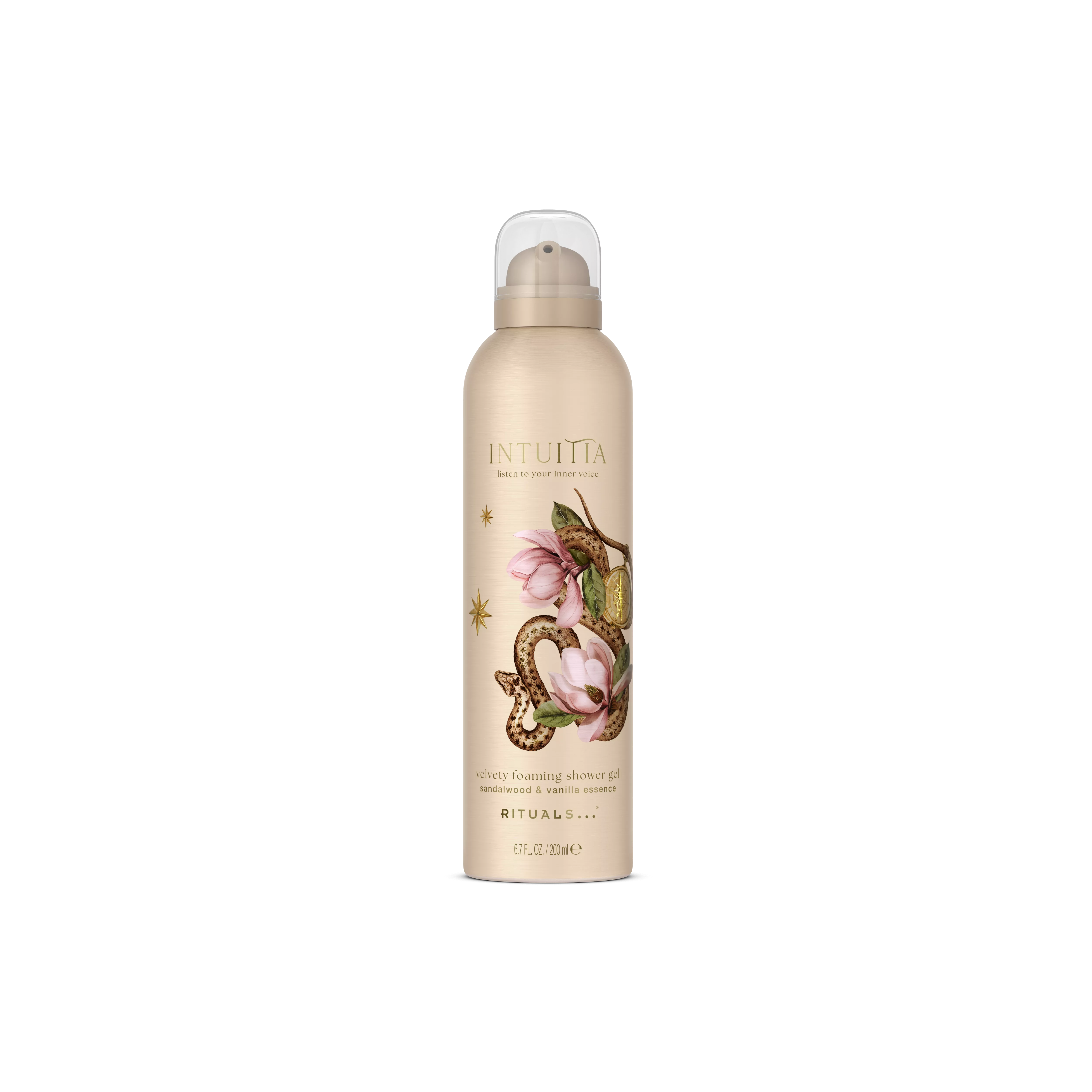 samtaina putojoša dušas želeja, intuitia, Beige, 200 ml, RITUALS
