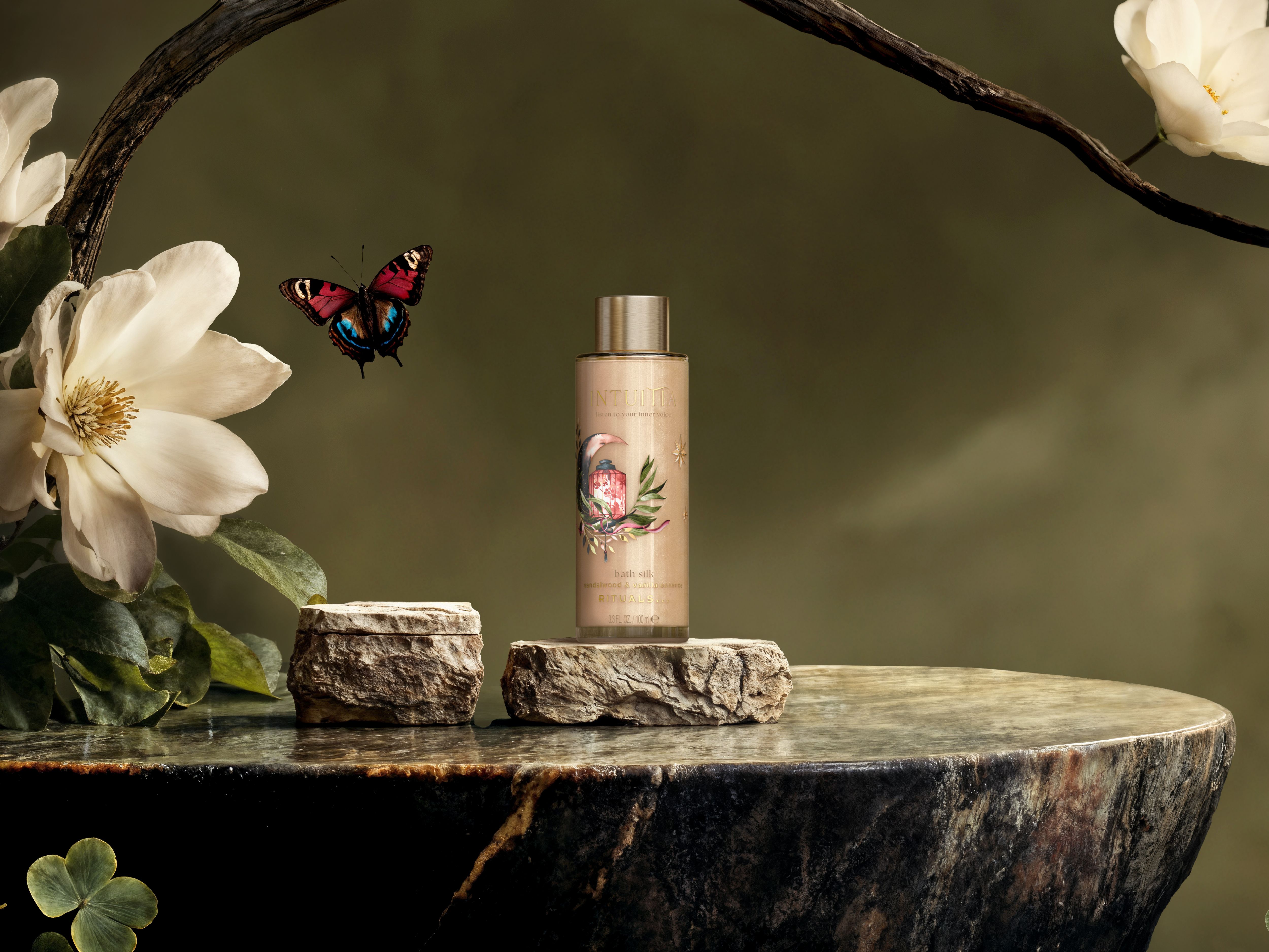 seda de baño de aceite a leche, intuitia, Beige, 100 ml, RITUALS