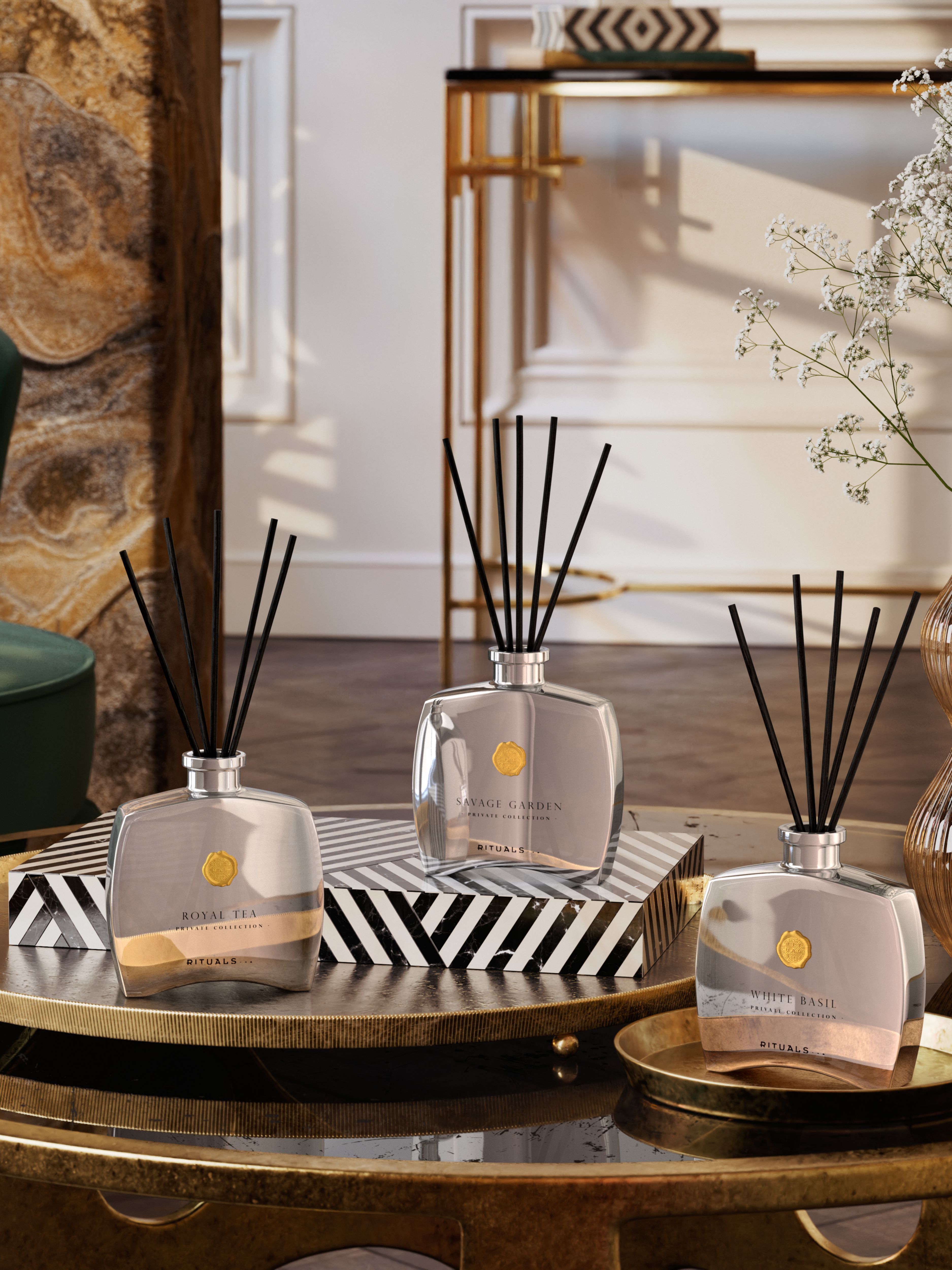 mini fragrance sticks, privatecollection, Silver, 100 ml, RITUALS
