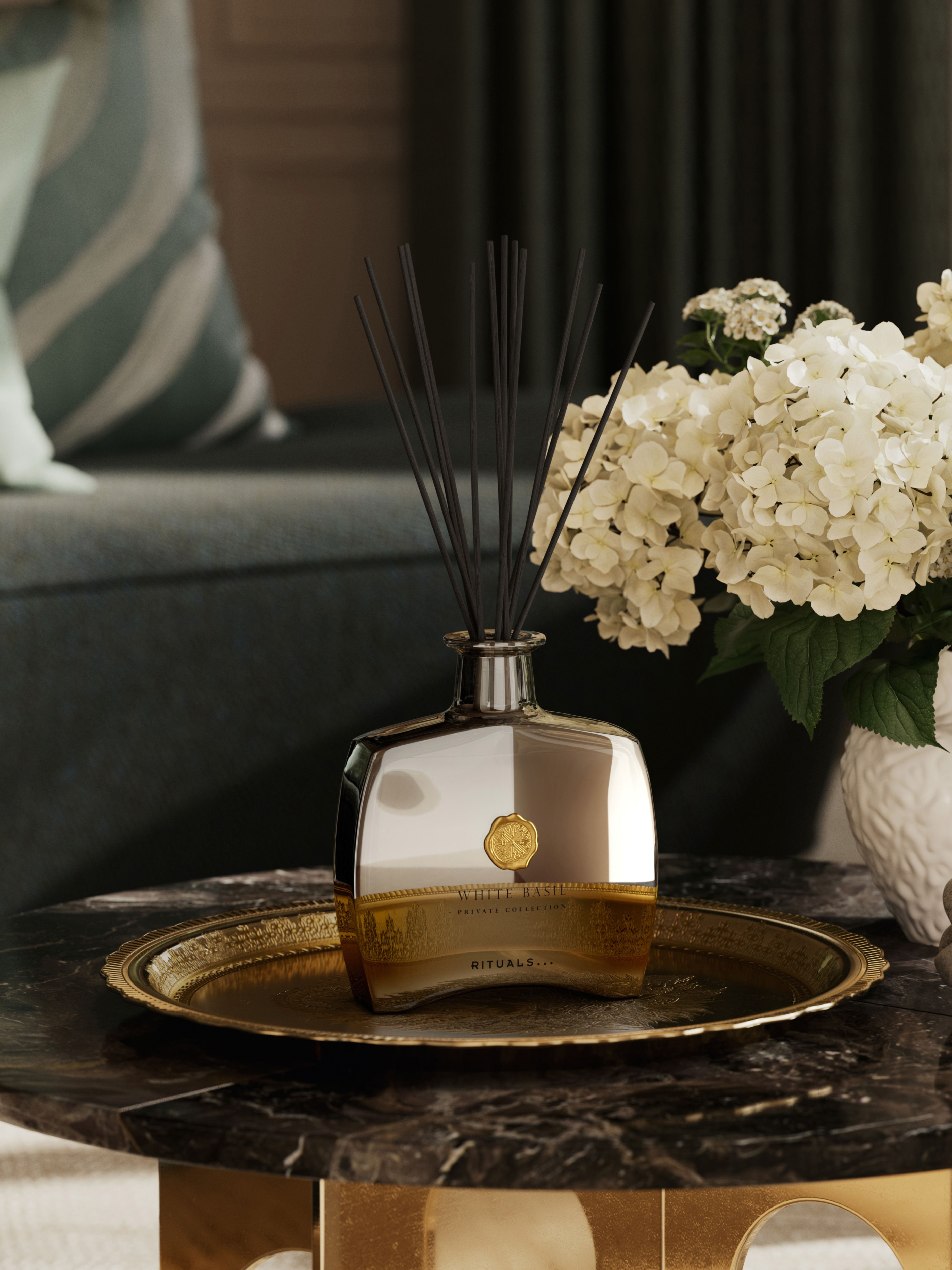 White Basil Fragrance Sticks