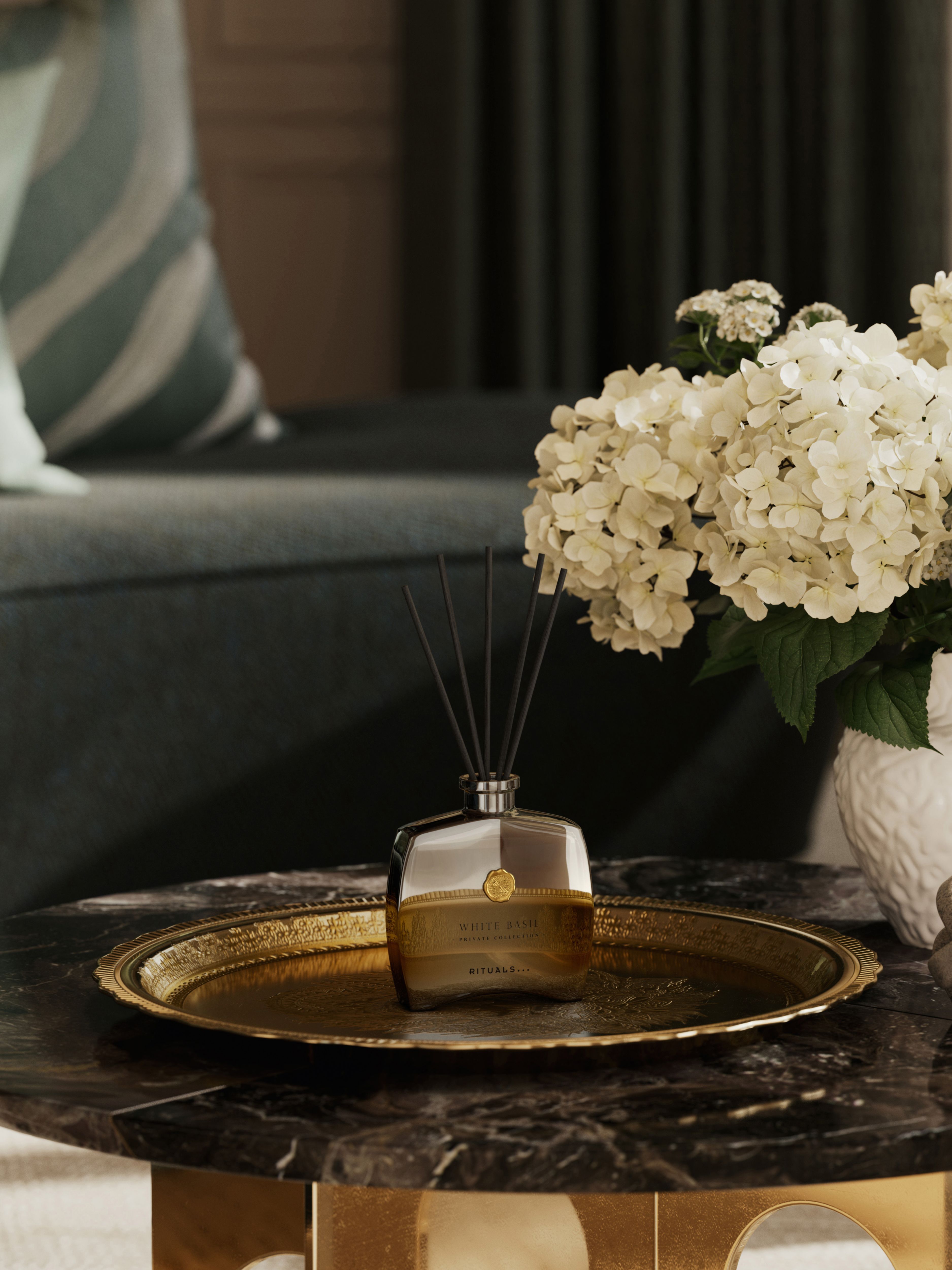 White Basil Mini Fragrance Sticks