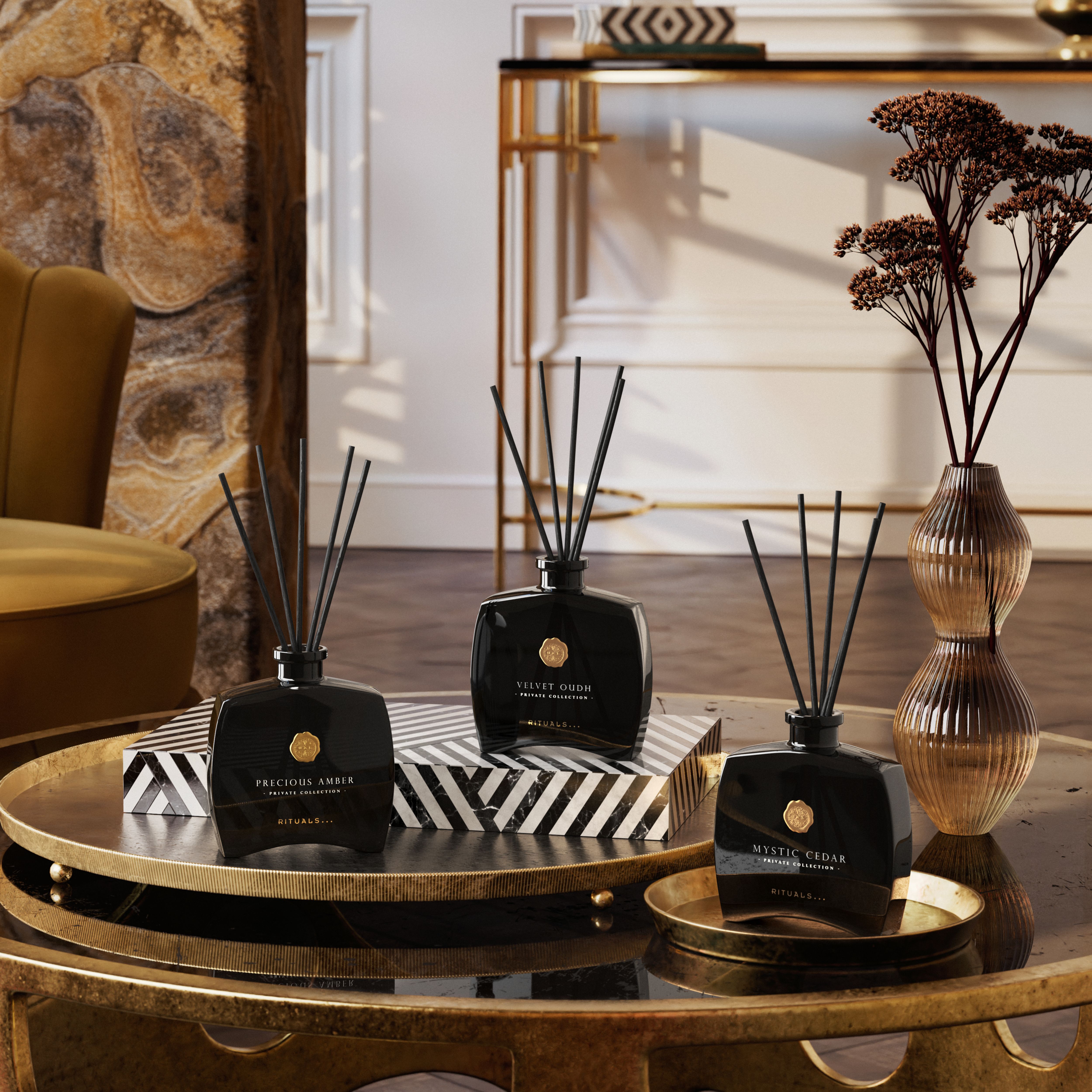 Mystic Cedar Mini Fragrance Sticks 100ml