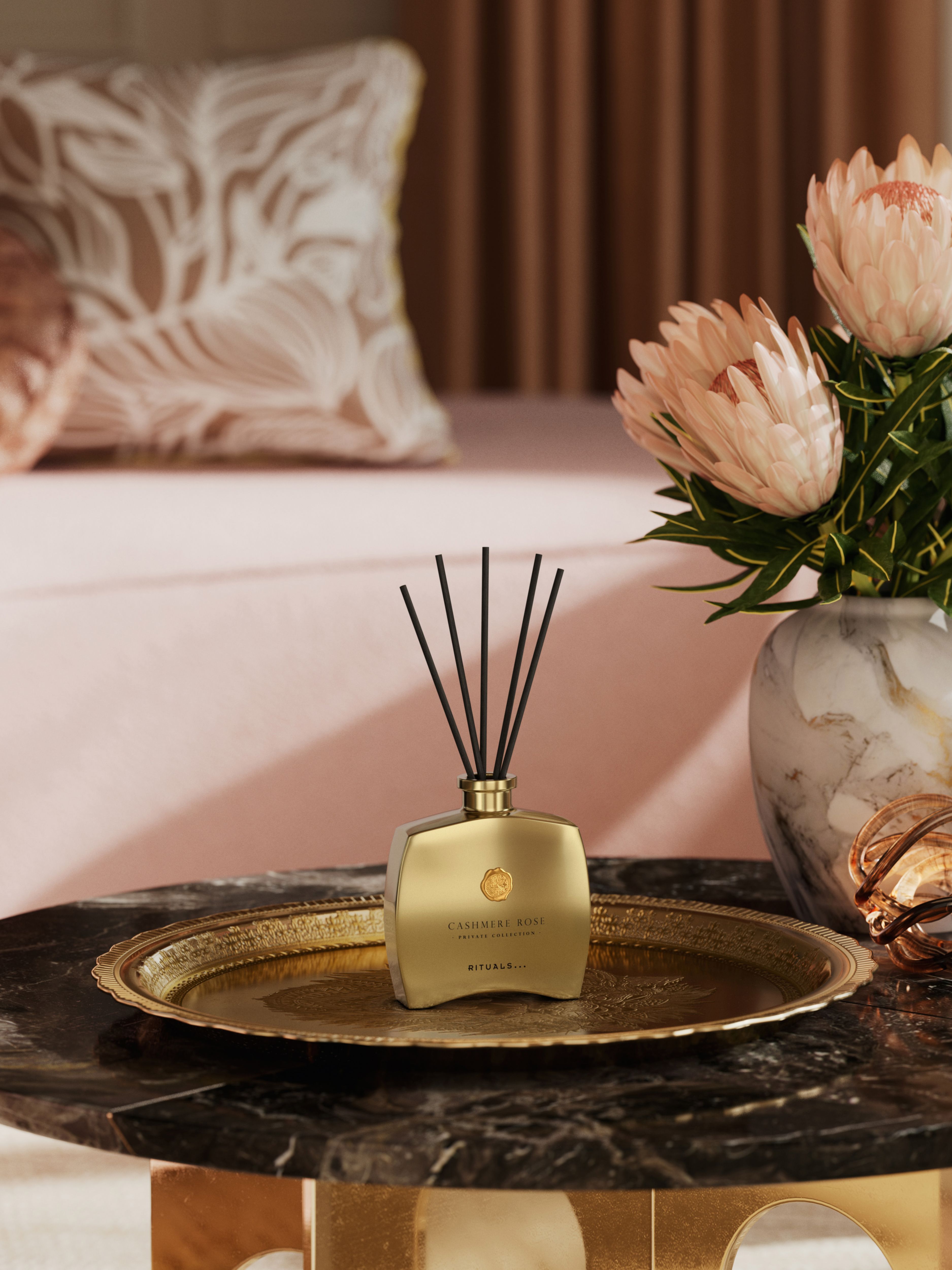 Cashmere Rose Mini Fragrance Sticks 100ml