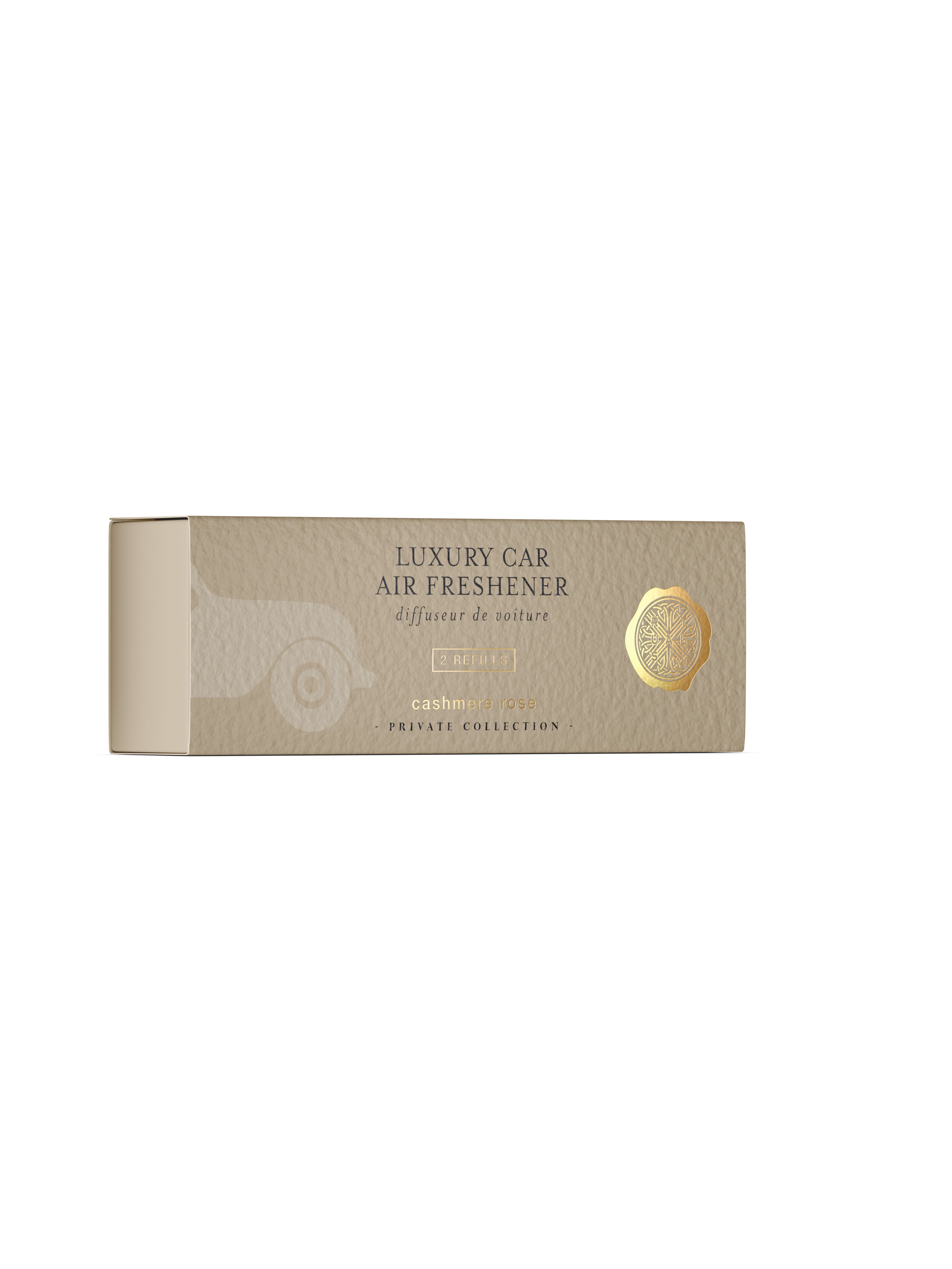 Private Collection Cashmere Rose Car Air Freshener Refill - 2 car air freshener refills