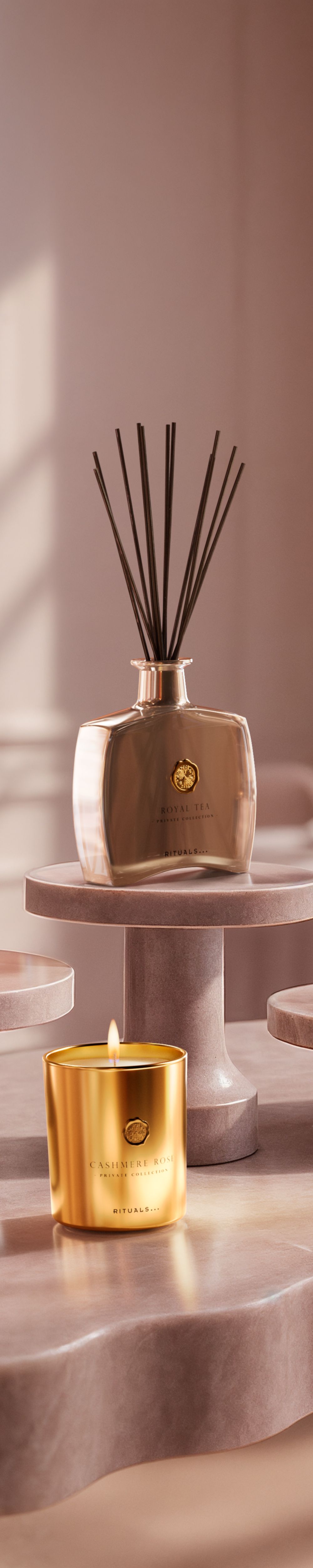 Rituals Private Collection, Bougie parfumée, Cashmere Rose – vue 3