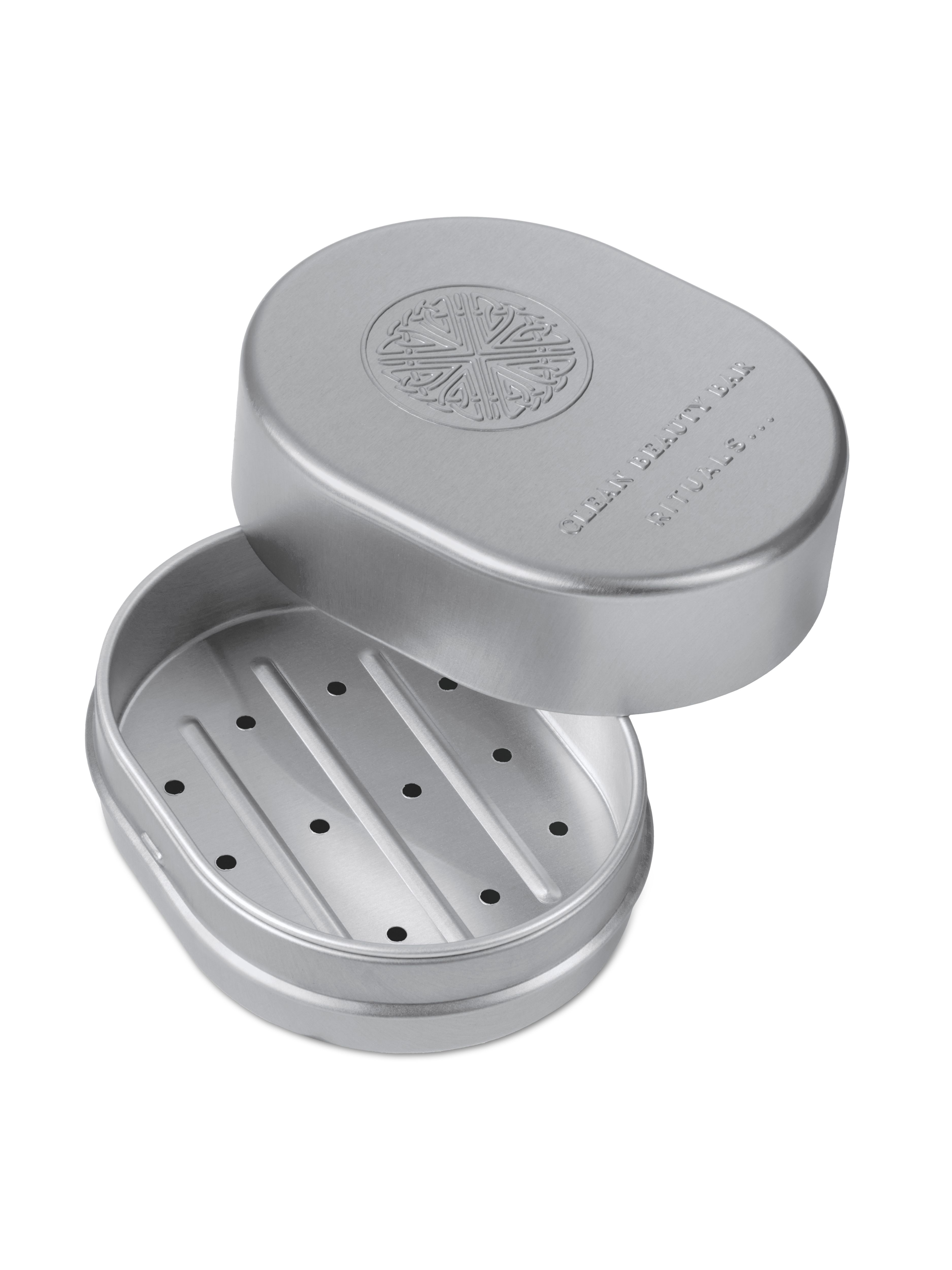 The Clean Beauty Bar Travel Box Silver