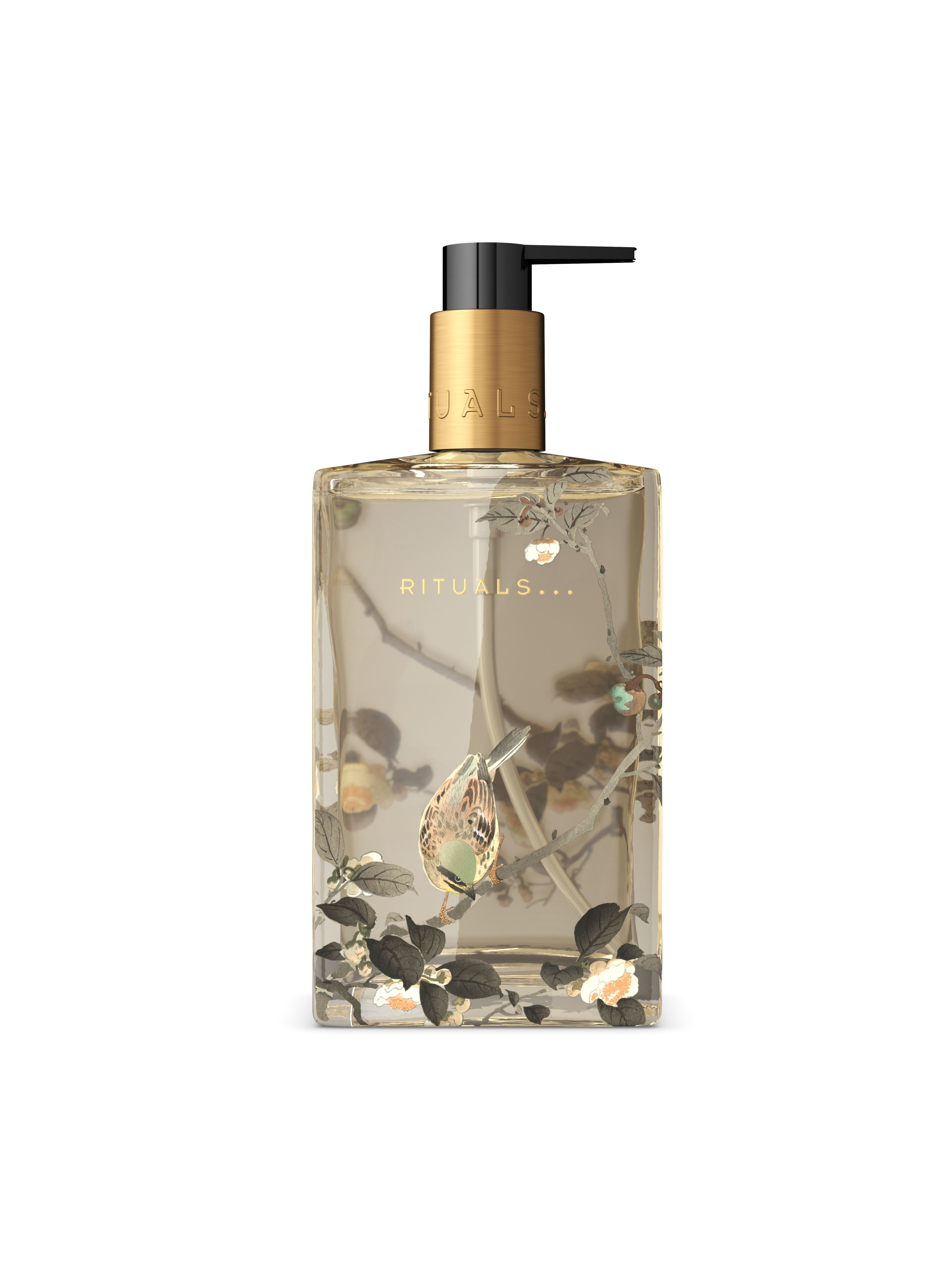 Refillable Hand Wash - Golden Bird bottle