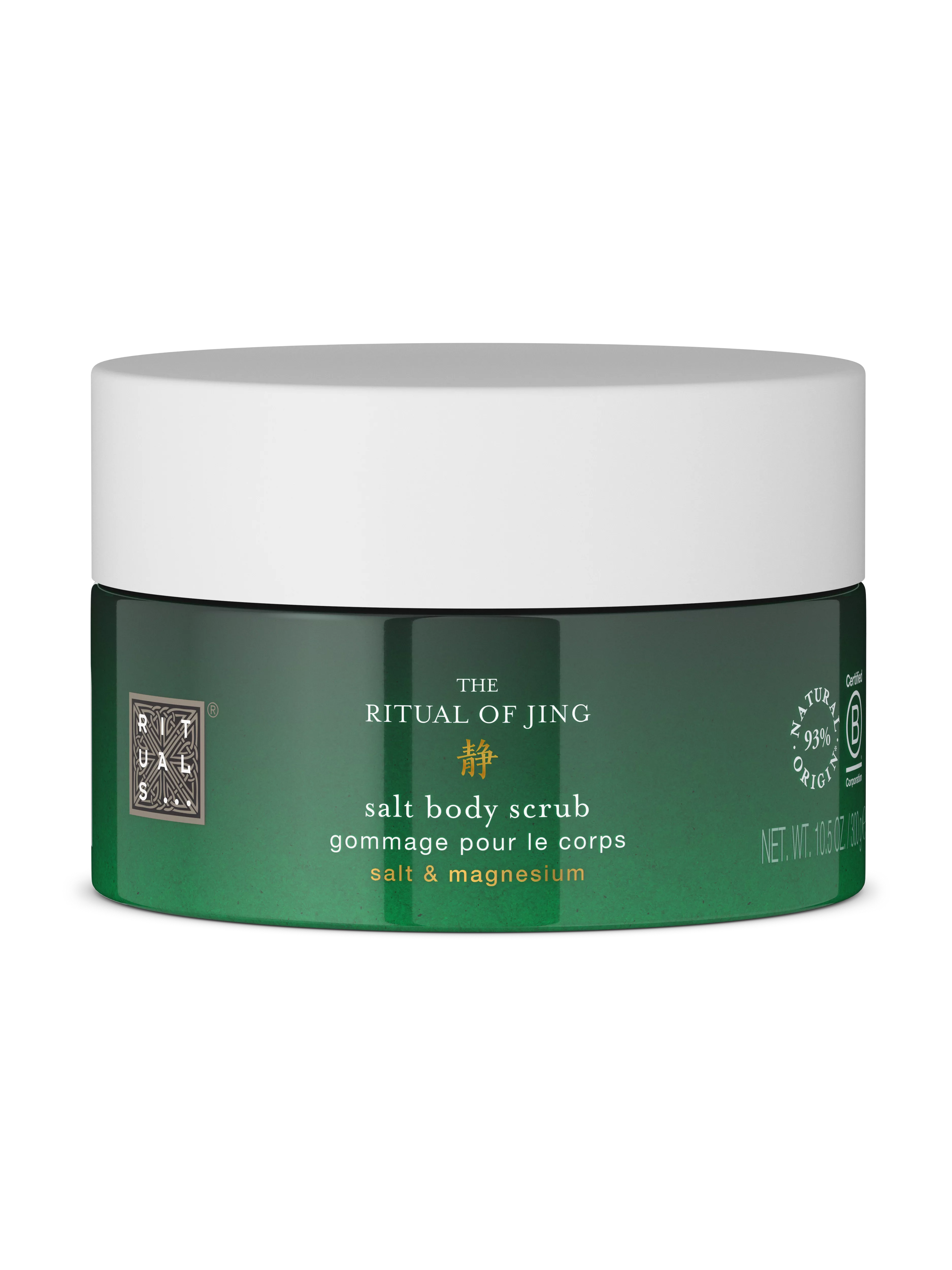 scrub corpo ricco, a base di oli e sale, jing, Verde, 300 gr, RITUALS