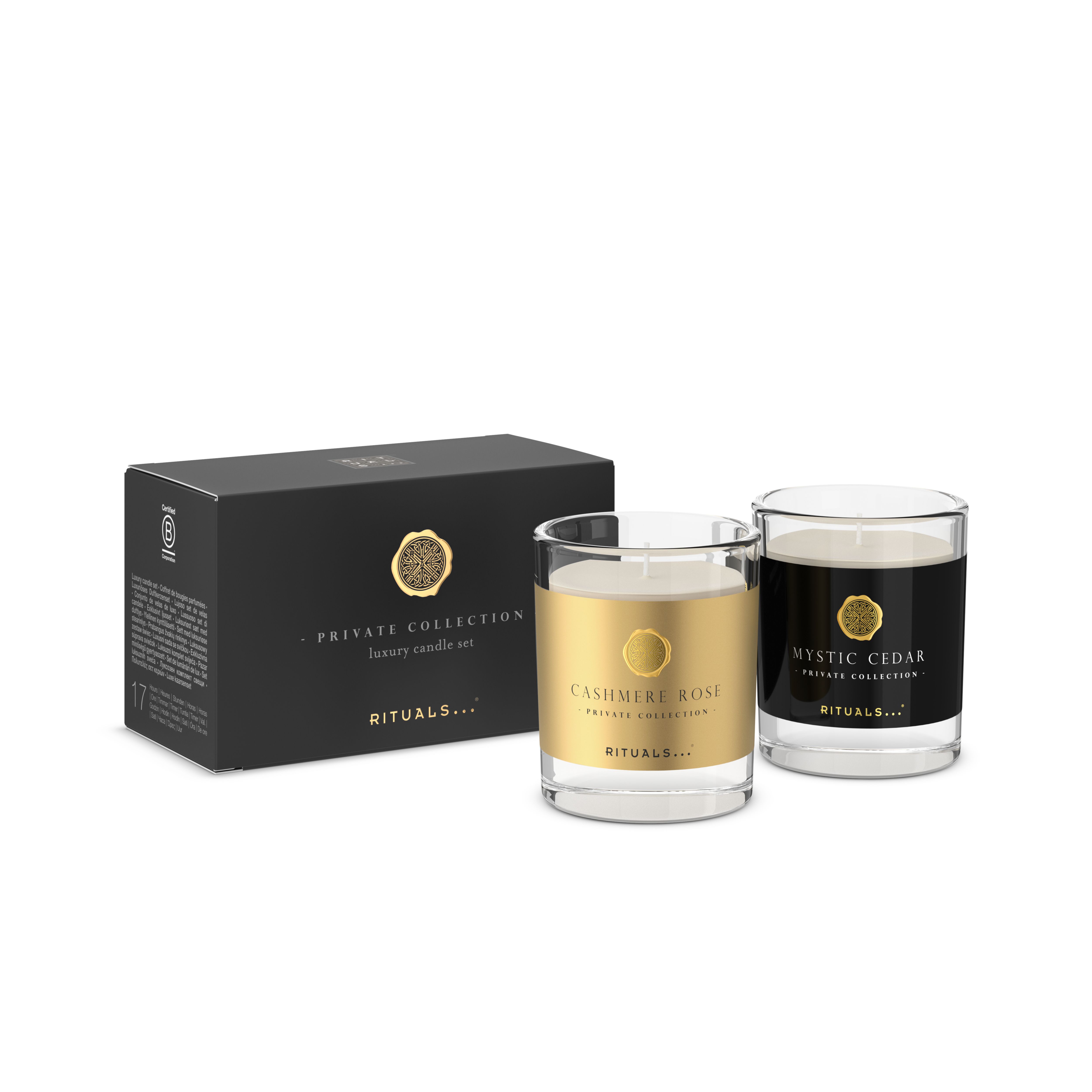 gift set: 2x scented candle 60g, privatecollection, 120 gr, RITUALS