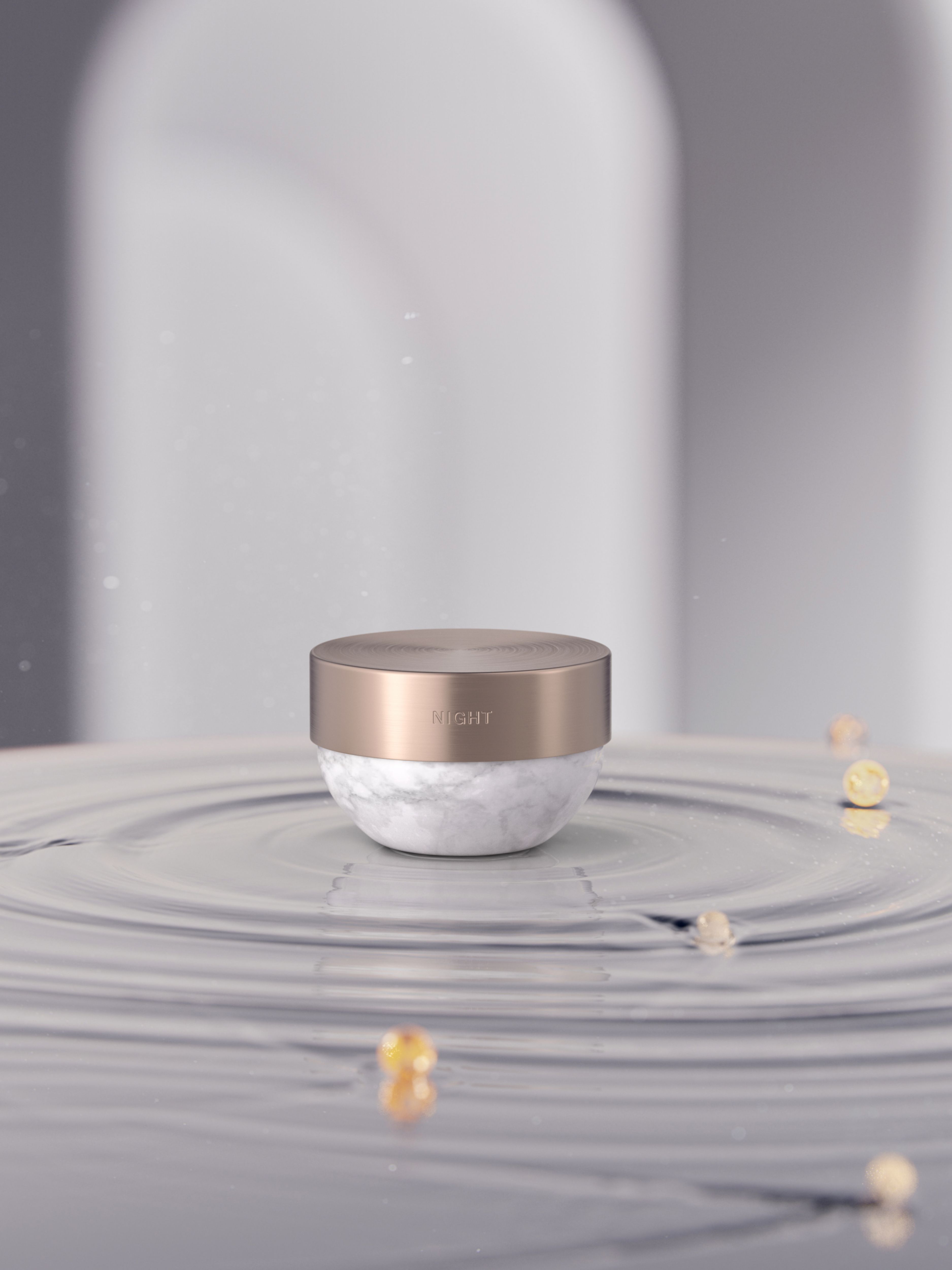 Intense Recovery Night Cream Lifestyle with Product