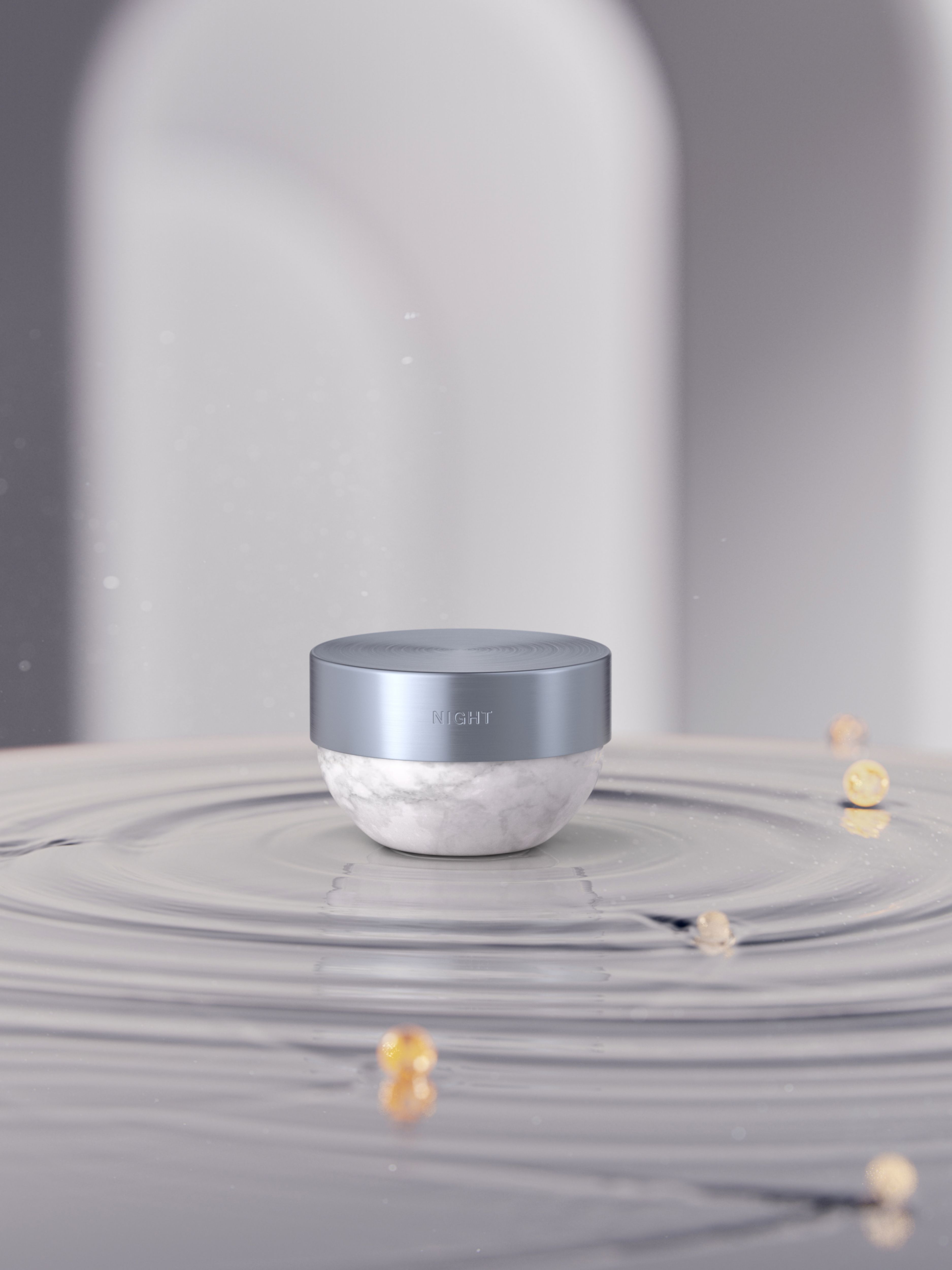 Hydrating Night Cream Lifestyle with Product